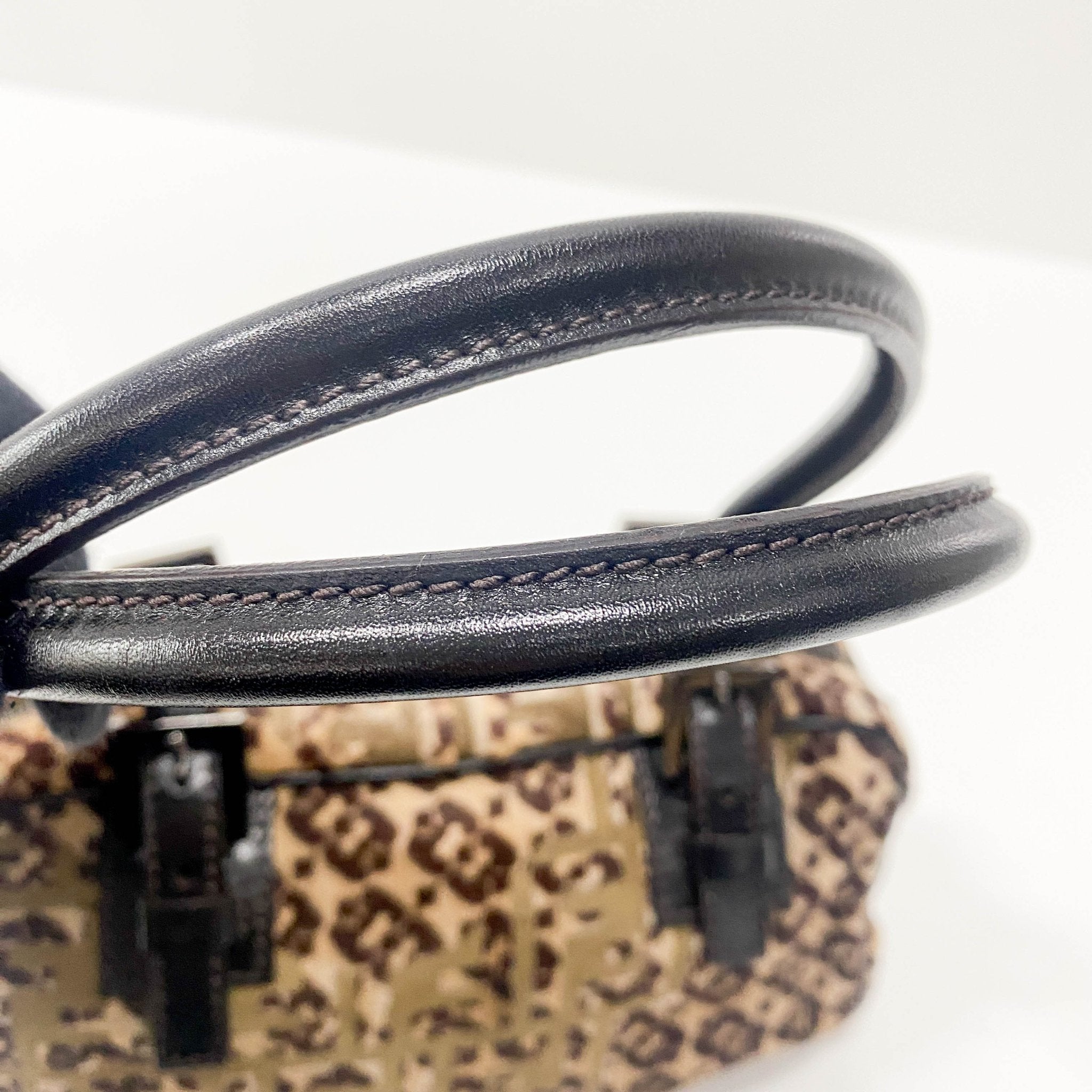 FENDI Zucca Leopard Print Pony Hair Shoulder Bag, in , Sold by HIVE PRELOVED - Shoulder Bags, ,