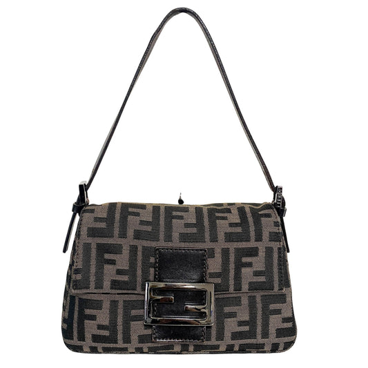 FENDI Zucca Mini Mamma Baguette, in , Sold by HIVE PRELOVED - Shoulder Bags, ,