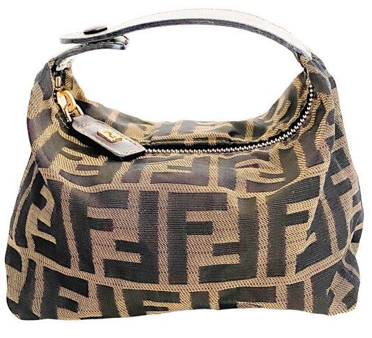 FENDI Zucca Mini Pochette, in , Sold by HIVE PRELOVED - Handle Bags, ,