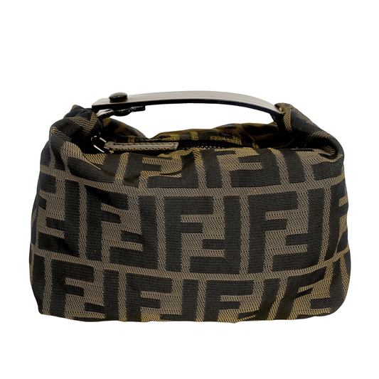 FENDI Zucca Mini Pouch Bag, in , Sold by HIVE PRELOVED - Handle Bags, Mini bags,