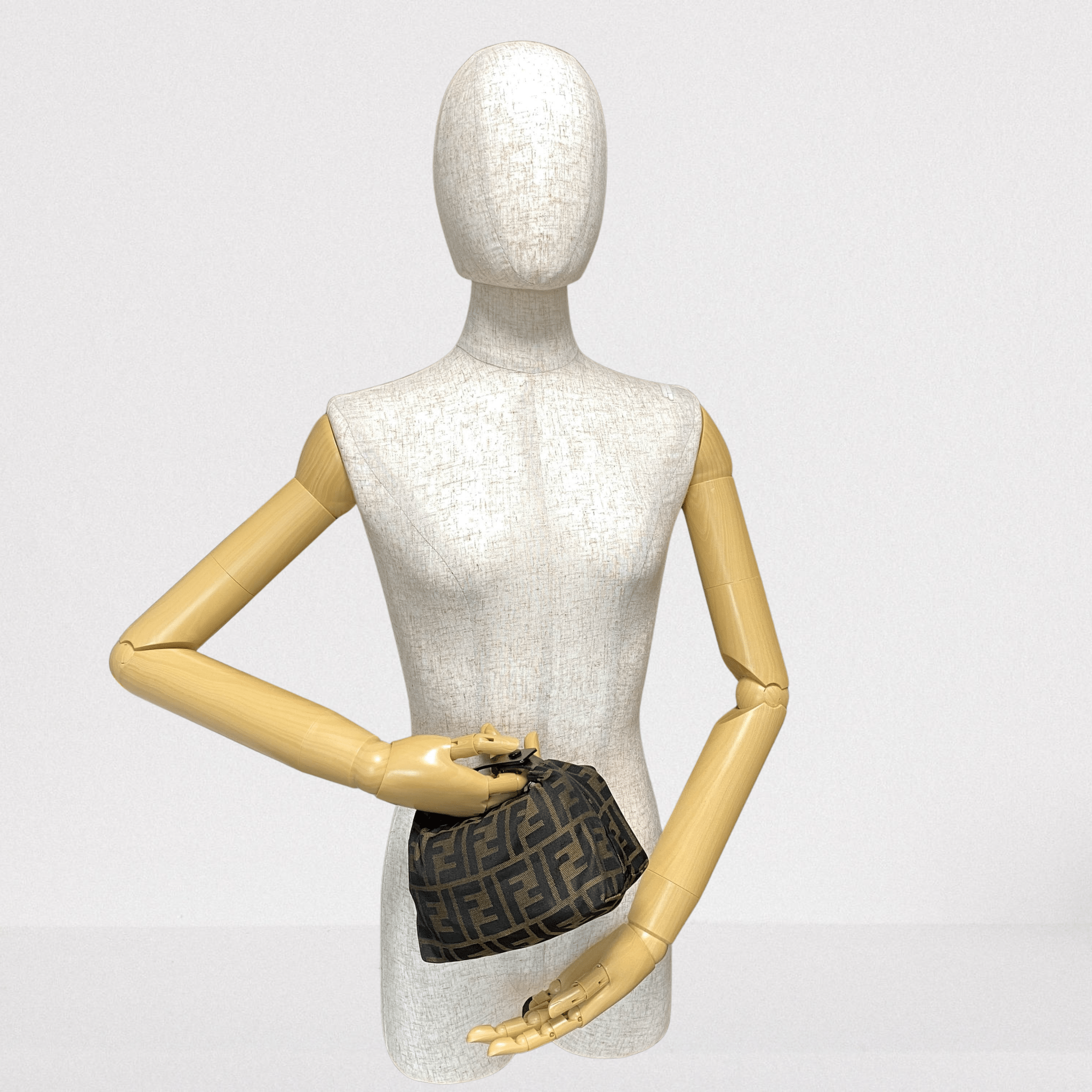 FENDI Zucca Mini Pouch Bag, in , Sold by HIVE PRELOVED - Handle Bags, ,