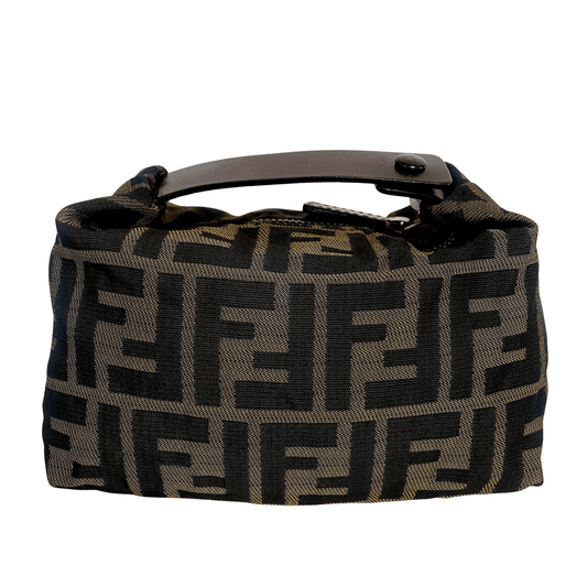 FENDI Zucca Mini Pouch Bag, in , Sold by HIVE PRELOVED - Handle Bags, Mini bags,