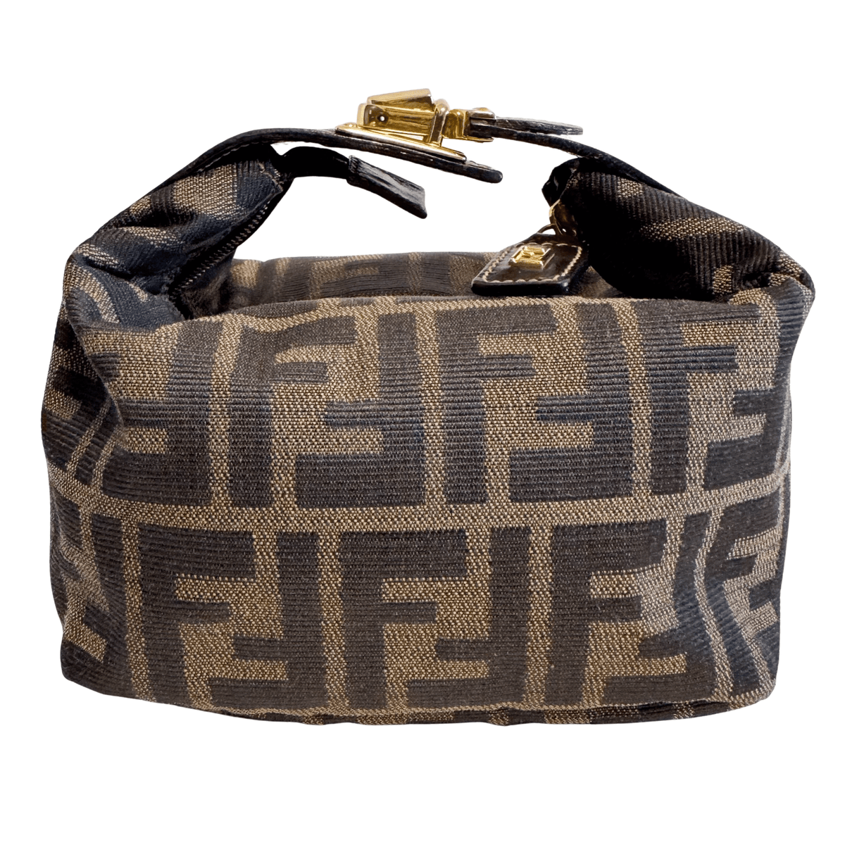 バッグ FENDI Zucca Mini Accessory Pouch Bag FENDI Zucca Mini Pouch Bag – HIVE PRELOVED