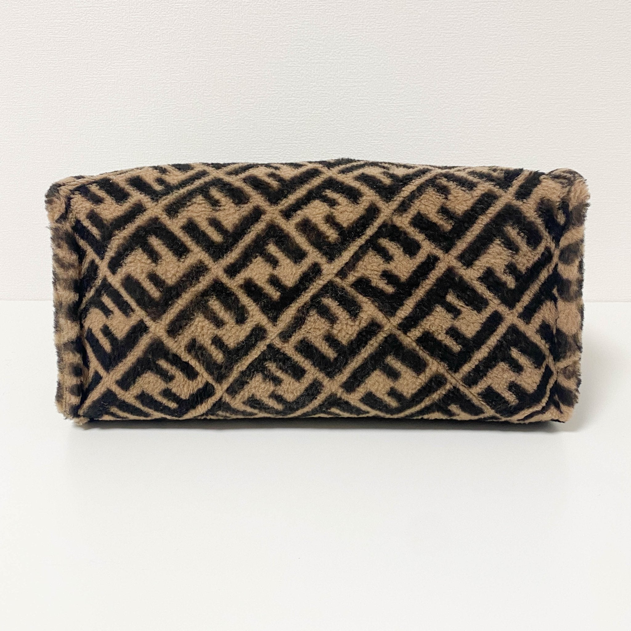 FENDI Zucca Shearling Tote Shoulder bag, in , Sold by HIVE PRELOVED - Totes, ,