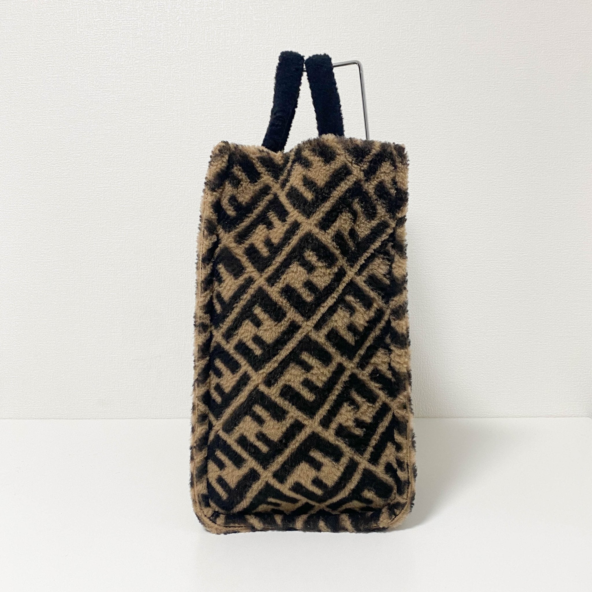 FENDI Zucca Shearling Tote Shoulder bag, in , Sold by HIVE PRELOVED - Totes, ,