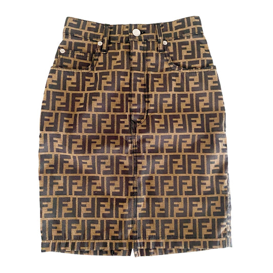FENDI Zucca Skirt #24, in , Sold by HIVE PRELOVED - Skirts, ,