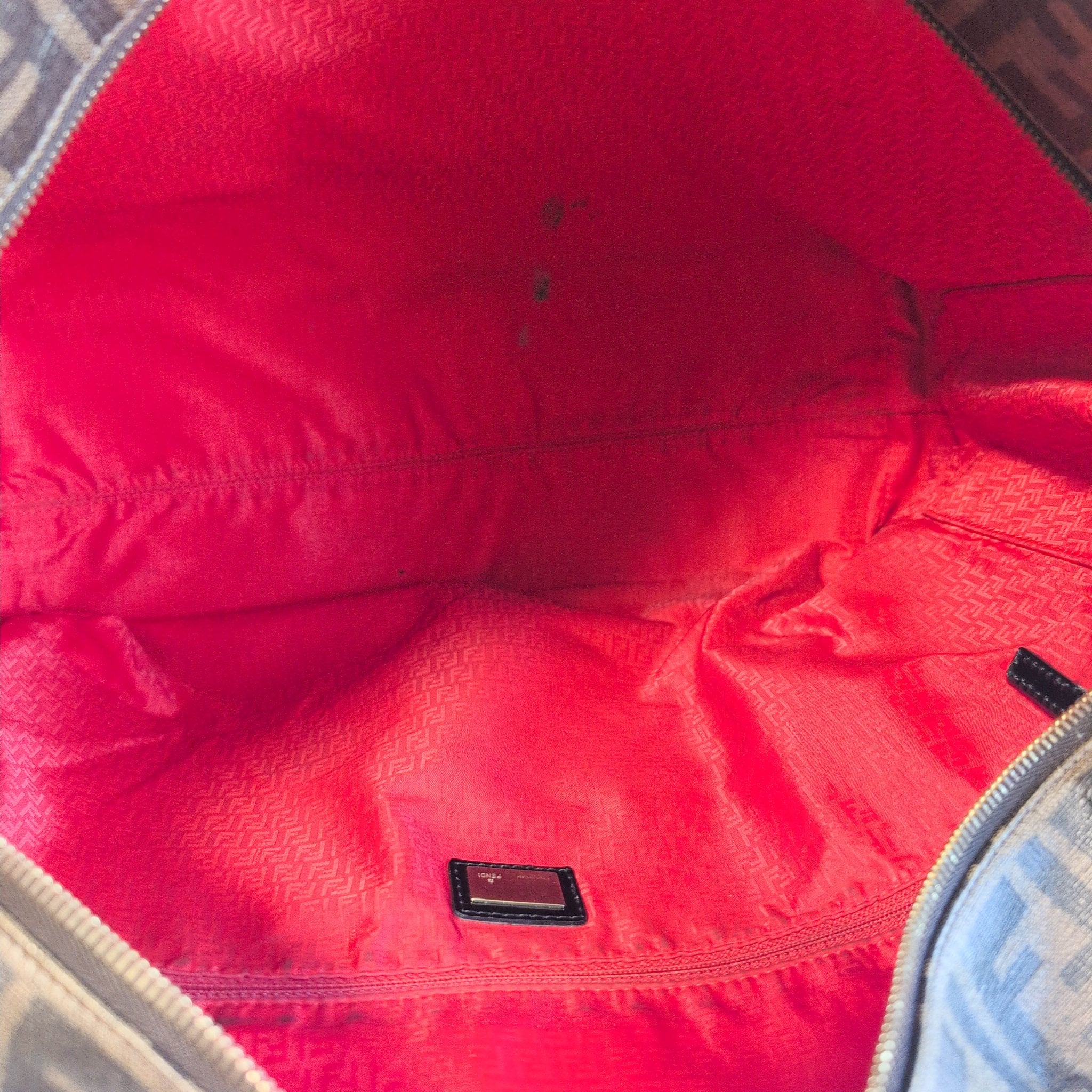 FENDI Zucca Spalmati Patent Baguette Print Medium Roll Tote, in , Sold by HIVE PRELOVED - Totes, ,