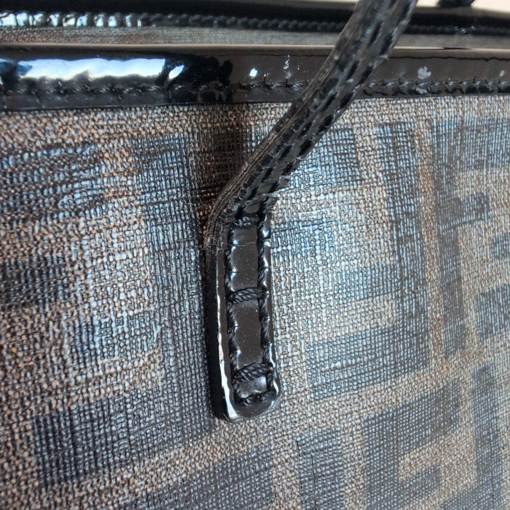 FENDI Zucca Spalmati Patent Baguette Print Medium Roll Tote, in , Sold by HIVE PRELOVED - Totes, ,