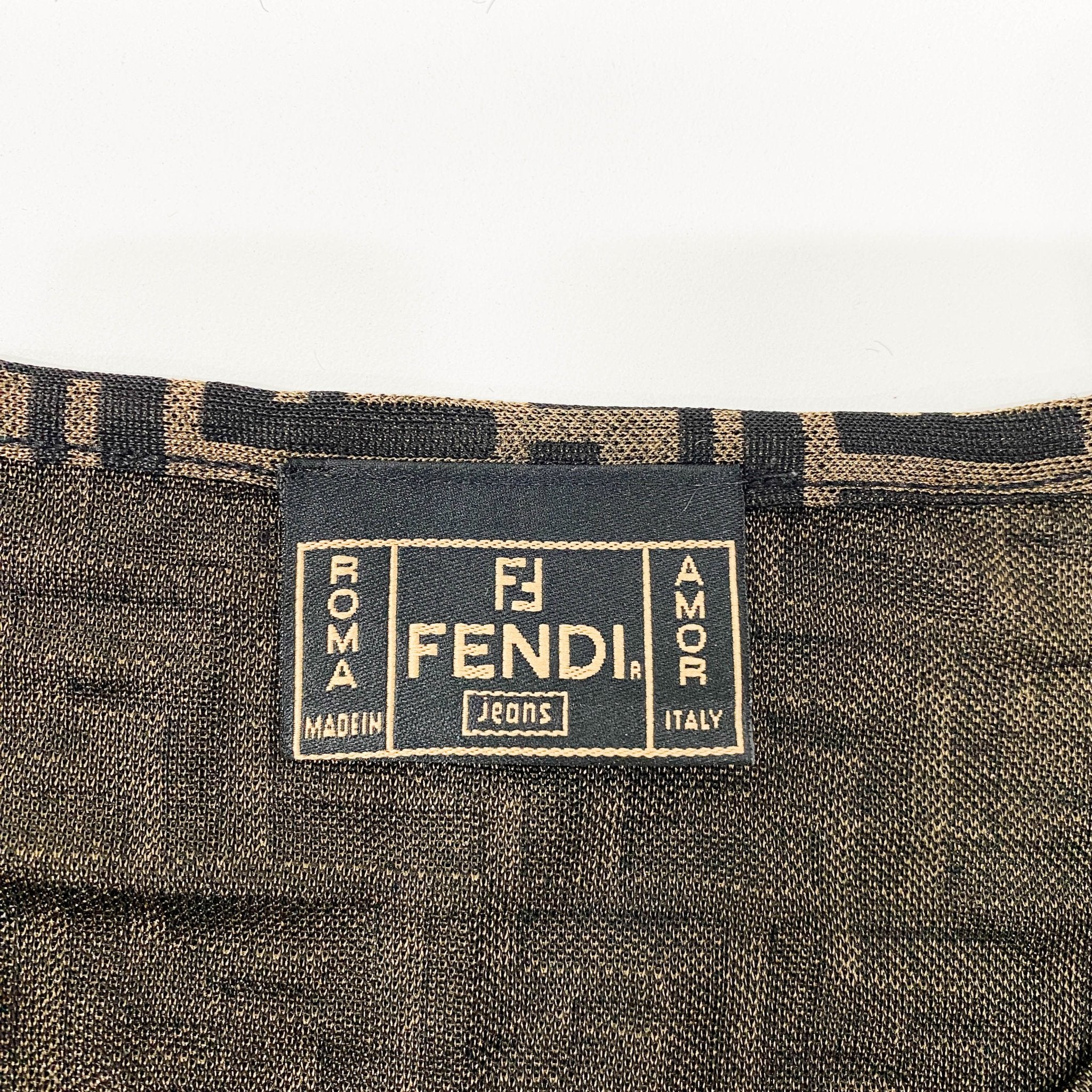 FENDI Zucca Strap Camisole Top, in , Sold by HIVE PRELOVED - Tops, ,