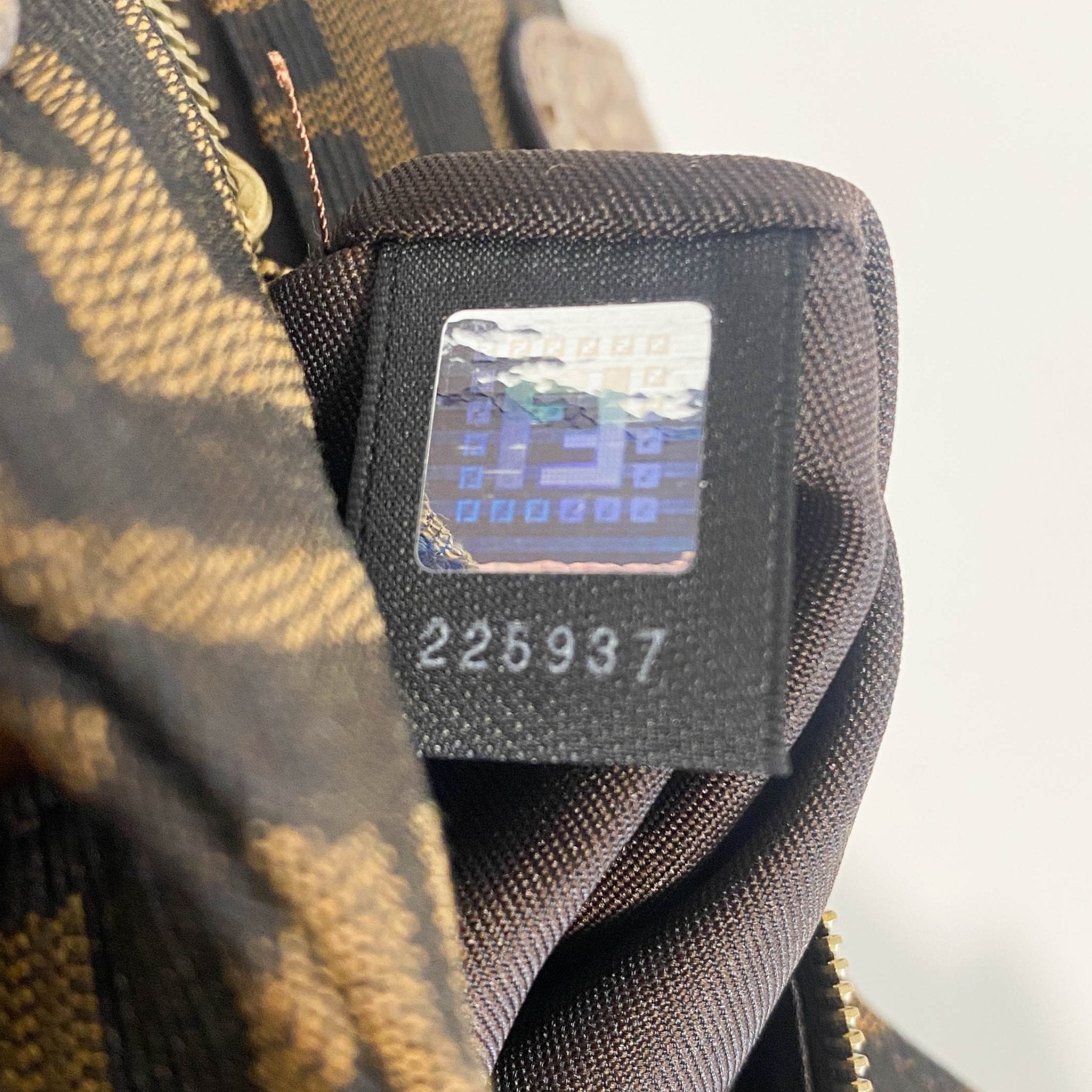 FENDI Zucca/Zebra Print Pony Hair Shoulder Bag, in , Sold by HIVE PRELOVED - Handle Bags, Shoulder Bags,