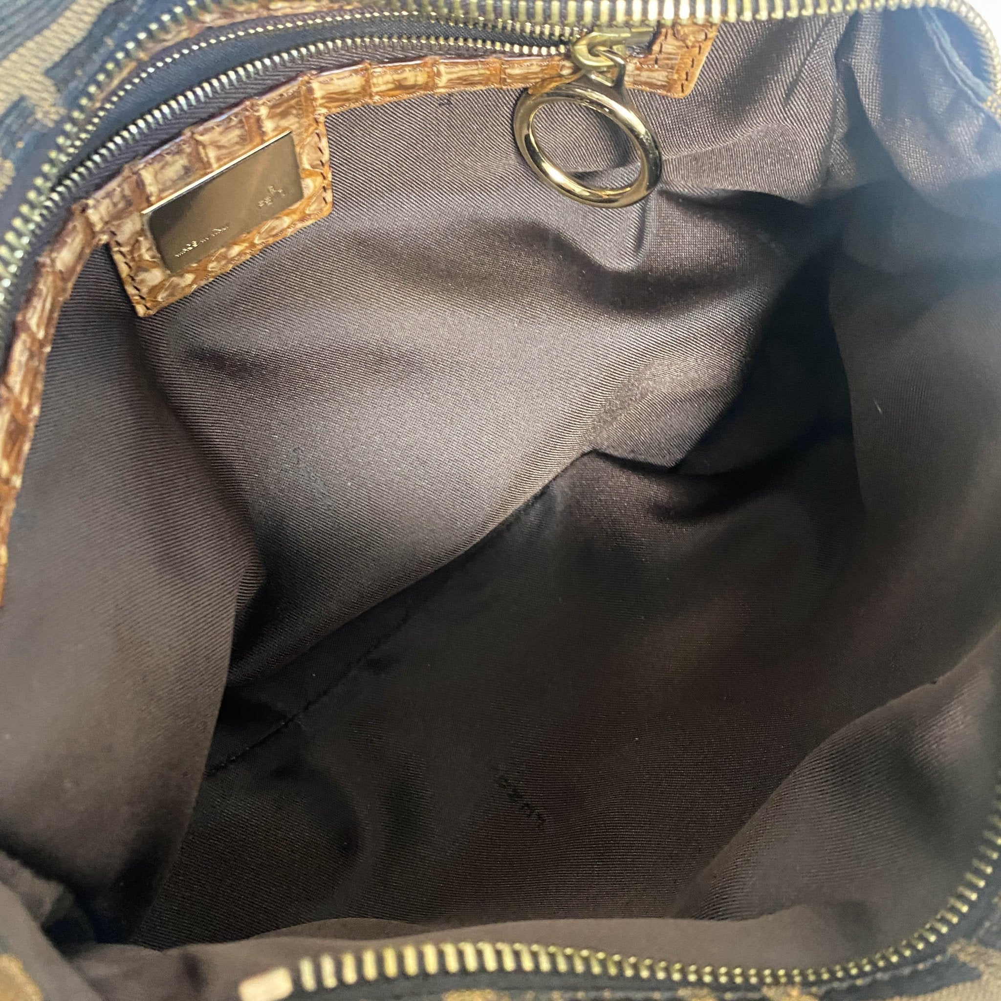 FENDI Zucca/Zebra Print Pony Hair Shoulder Bag, in , Sold by HIVE PRELOVED - Handle Bags, Shoulder Bags,