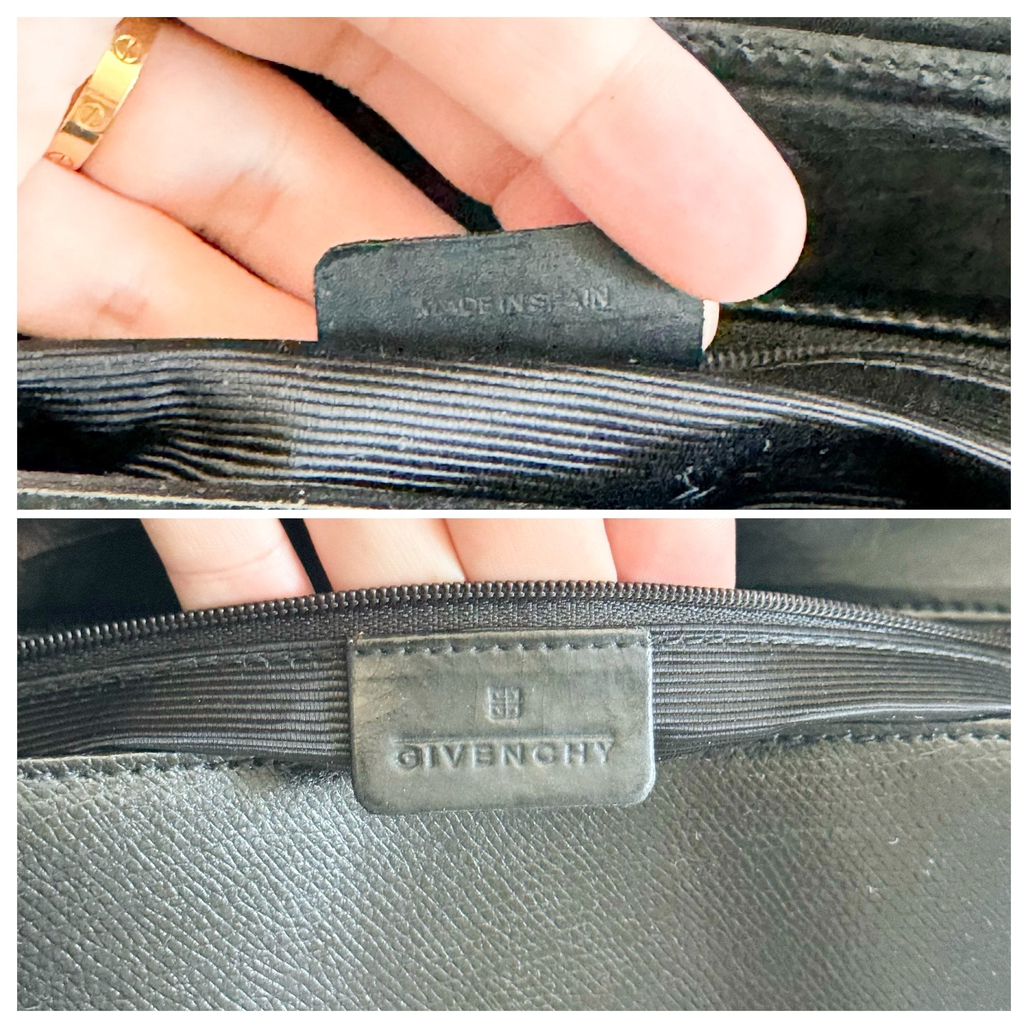 GIVENCHY Black Leather 4G Logo Shoulder Bag, in , Sold by HIVE PRELOVED - Shoulder Bags, ,
