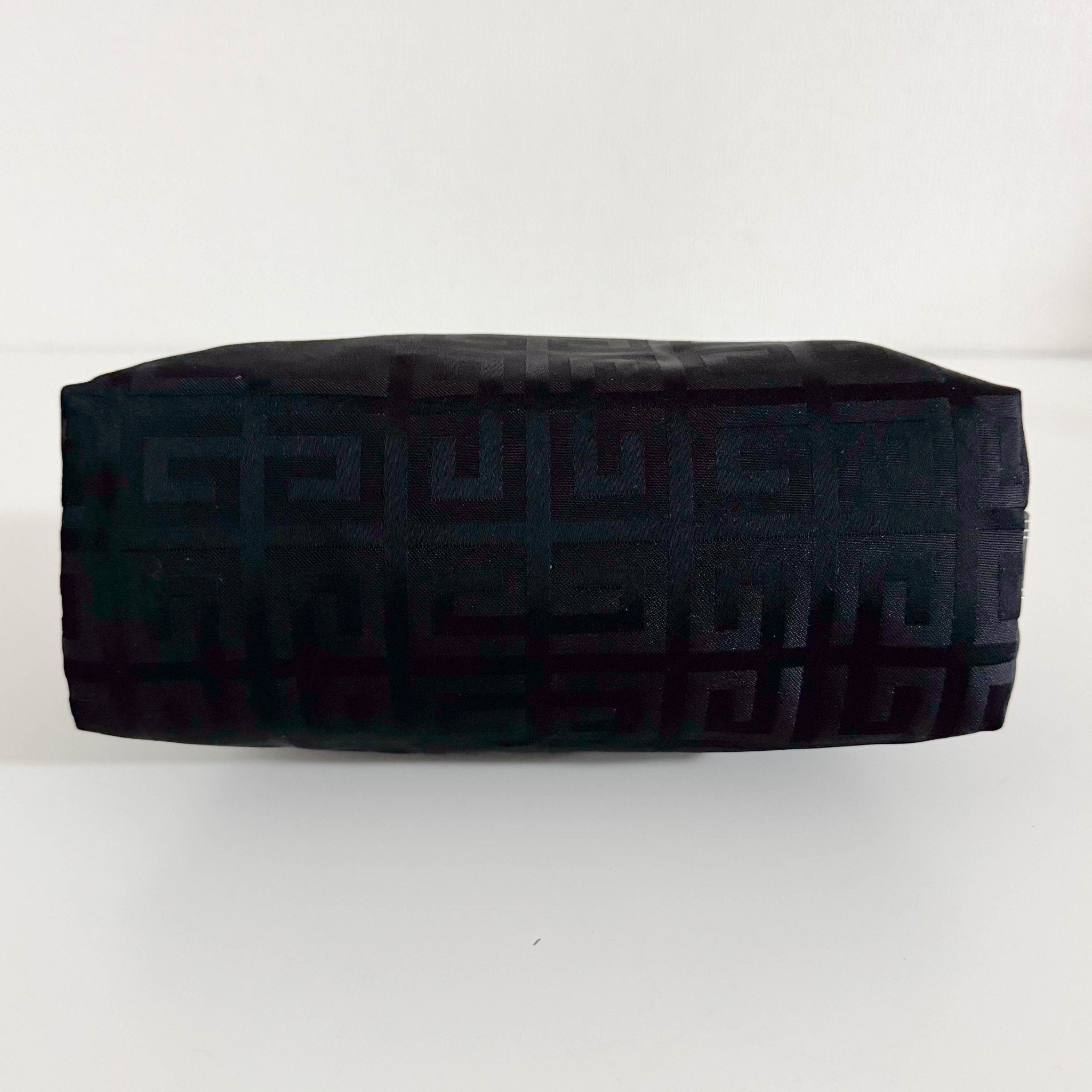 GIVENCHY Logo Printed Nylon / Leather Black Mini Pouch Bag, in , Sold by HIVE PRELOVED - Handle Bags, ,