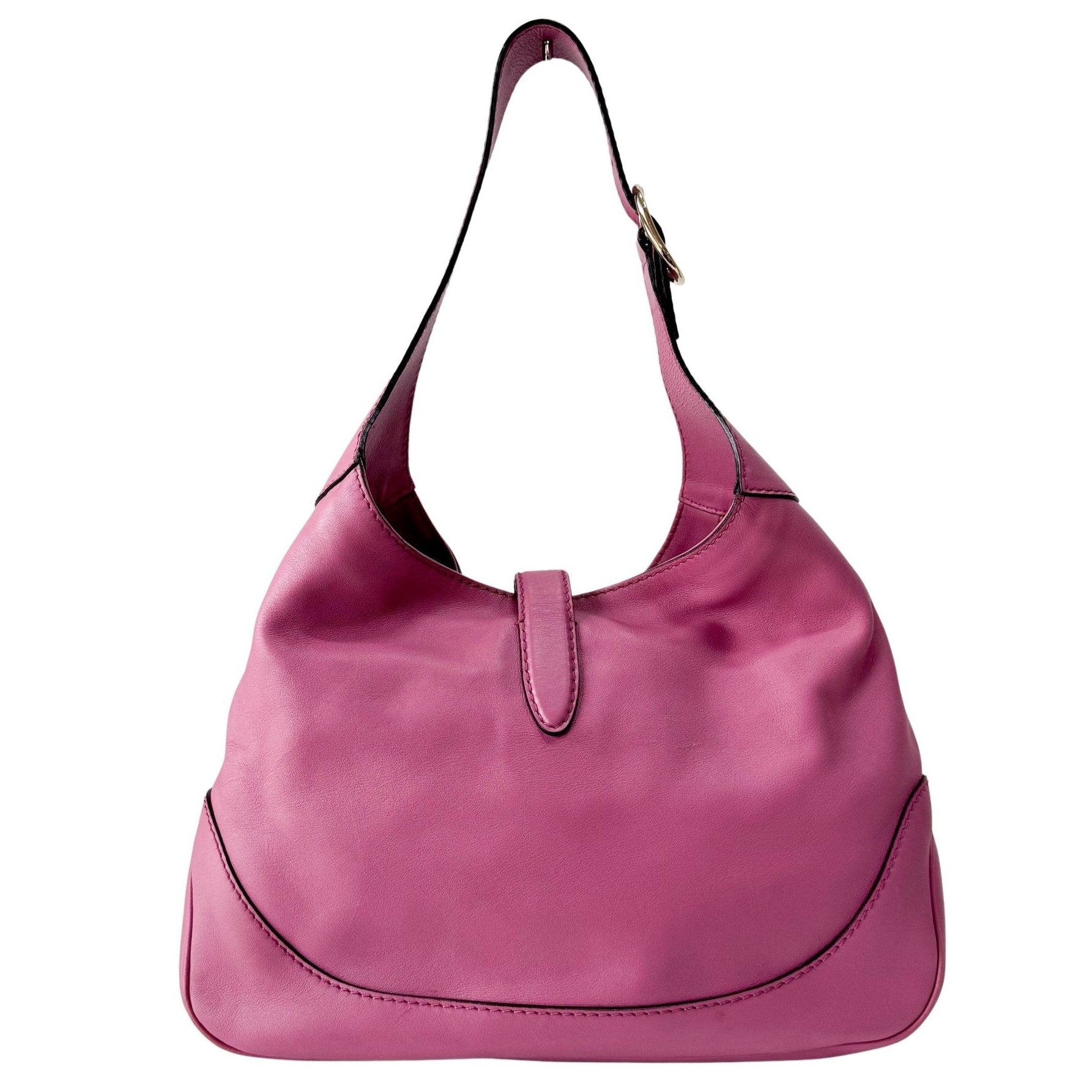 GUCCI 1961 Jackie Pink Leather Hobo Shoulder Bag, in , Sold by HIVE PRELOVED - Shoulder Bags, ,