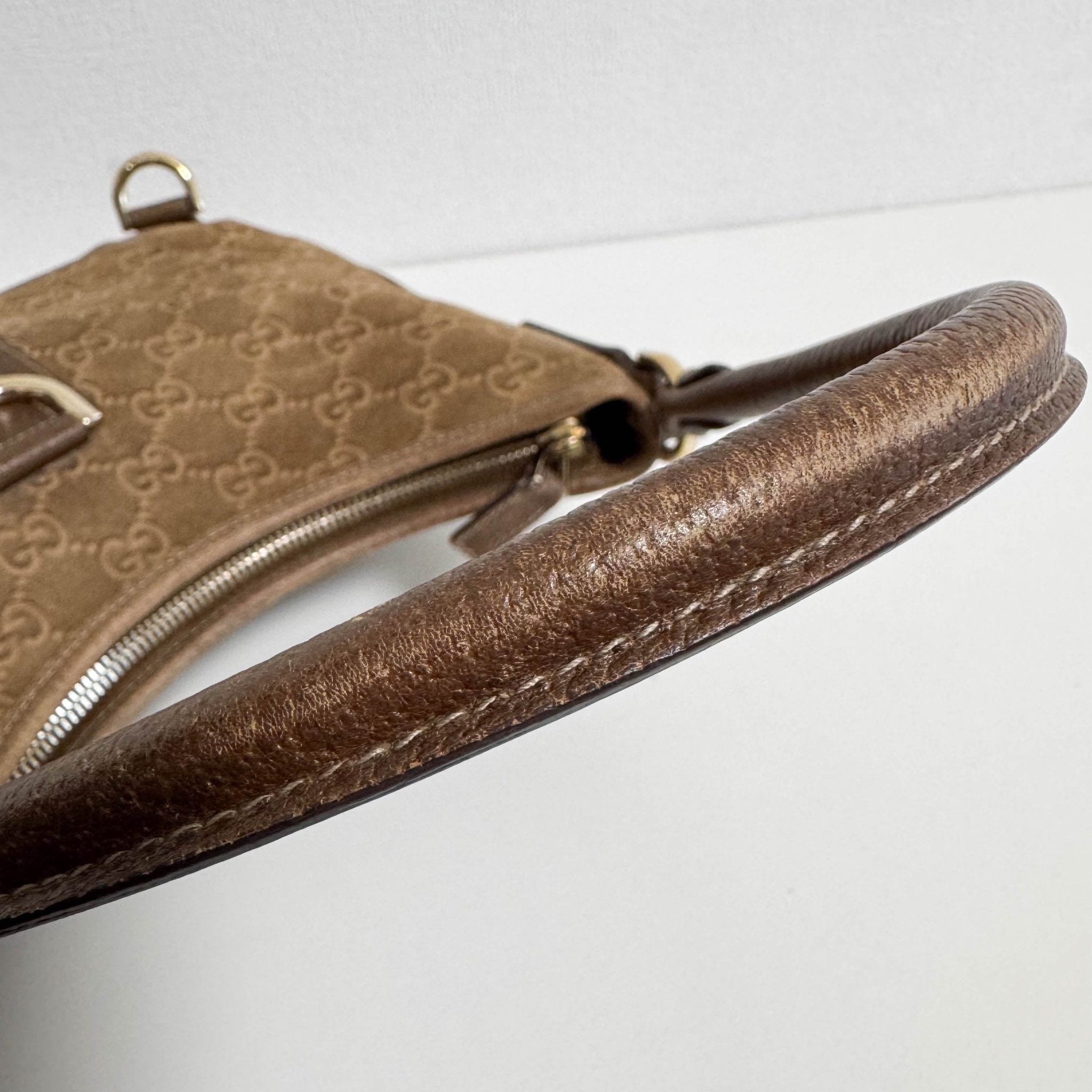 GUCCI Abbey Brown Suede Shoulder Bag, in , Sold by HIVE PRELOVED - Shoulder Bags, ,