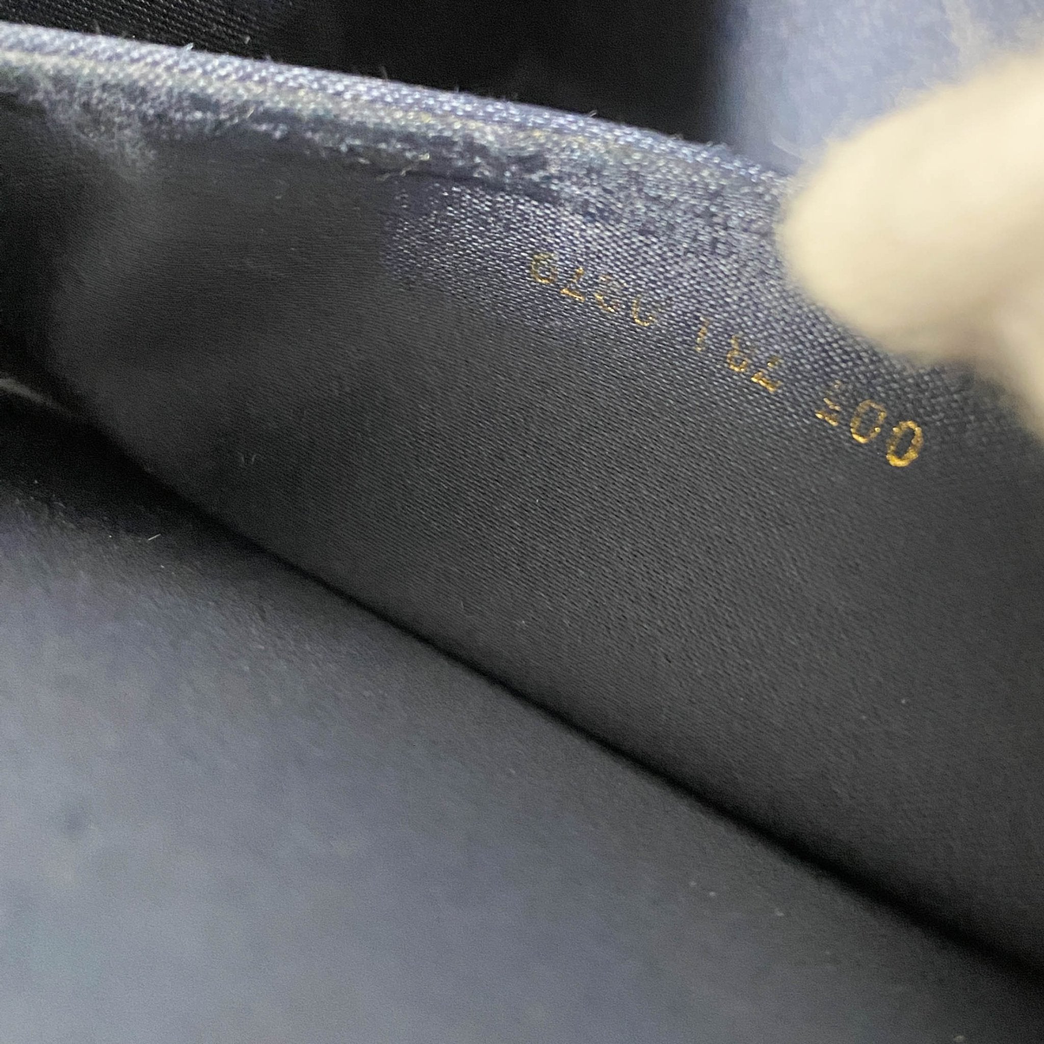 GUCCI Archive Navy Satin Top Handle Bag, in , Sold by HIVE PRELOVED - Handle Bags, ,