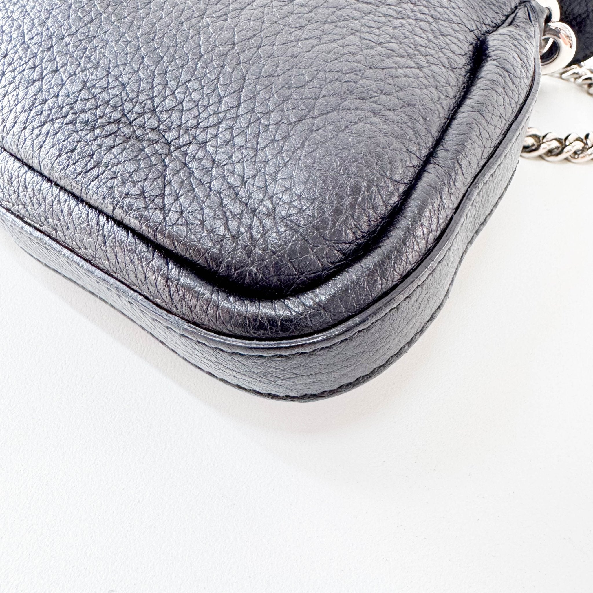 GUCCI Bamboo Black Leather Shoulder Bag, in , Sold by HIVE PRELOVED - Shoulder Bags, ,