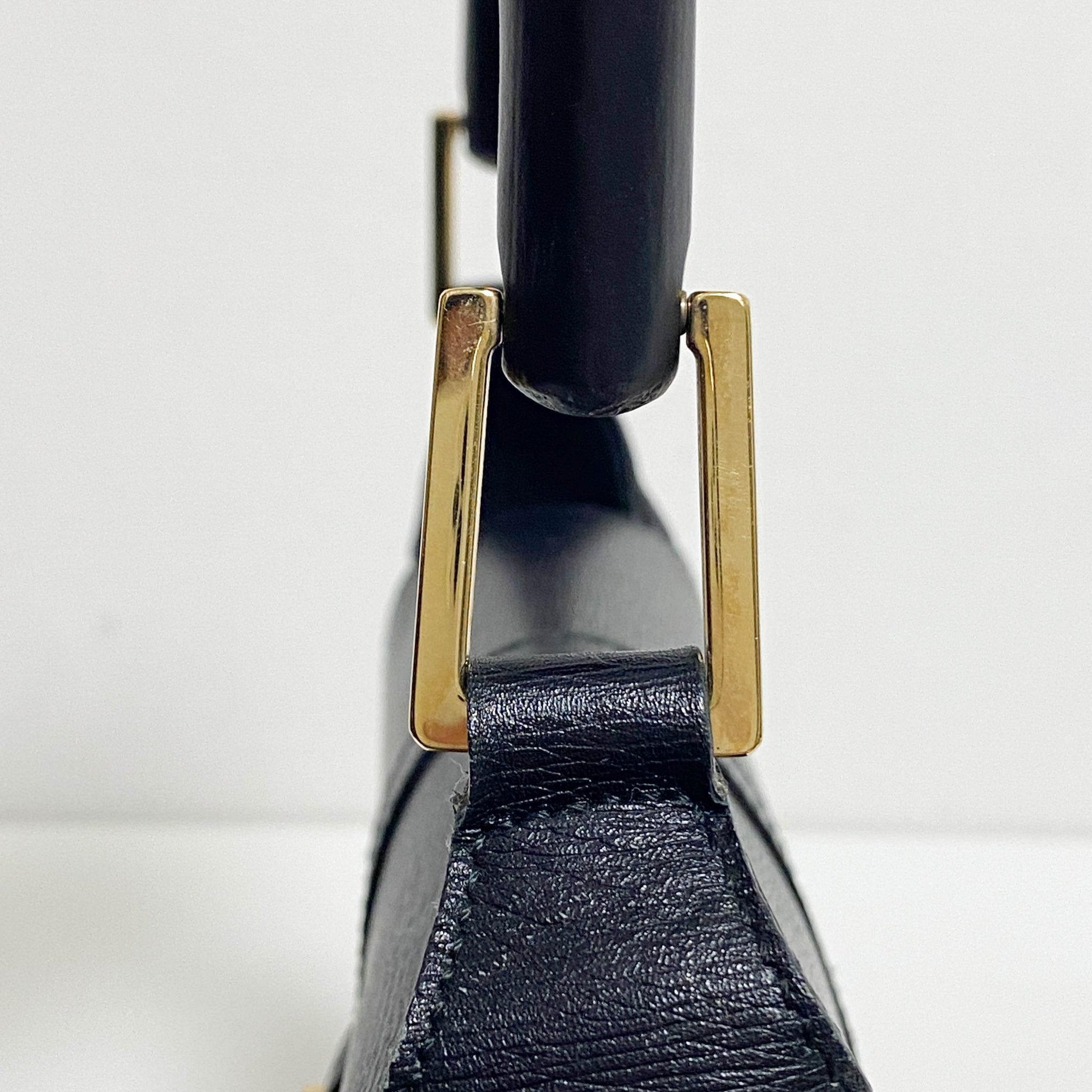 GUCCI Bamboo Jackie Black Leather Shoulder Bag, in , Sold by HIVE PRELOVED - Shoulder Bags, ,