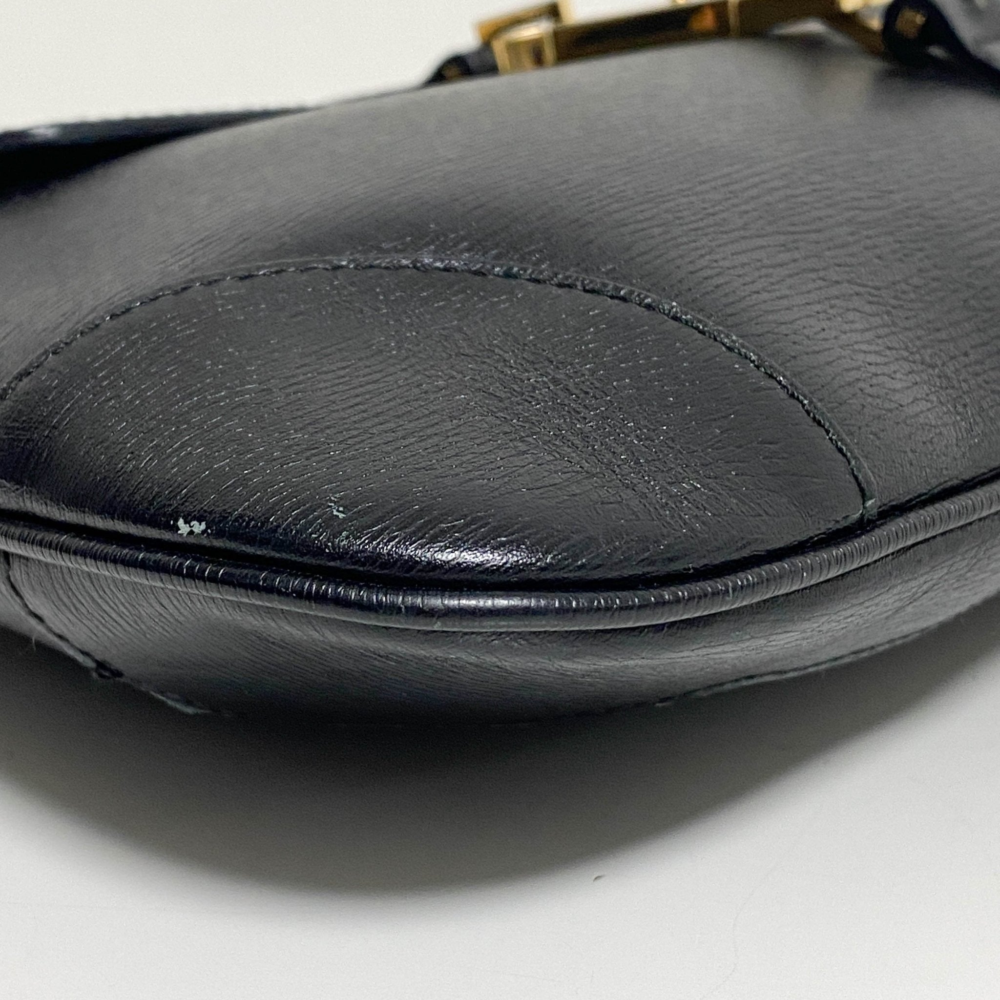 GUCCI Bamboo Jackie Black Leather Shoulder Bag, in , Sold by HIVE PRELOVED - Shoulder Bags, ,