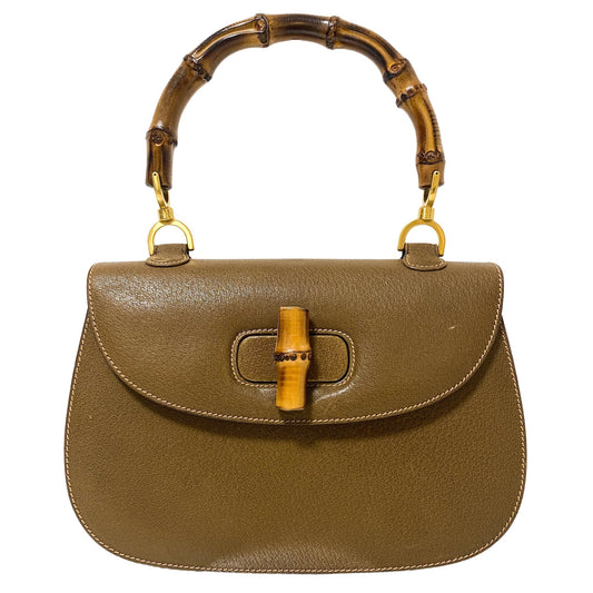GUCCI Bamboo Leather Handbag, in , Sold by HIVE PRELOVED - Shoulder Bags, ,