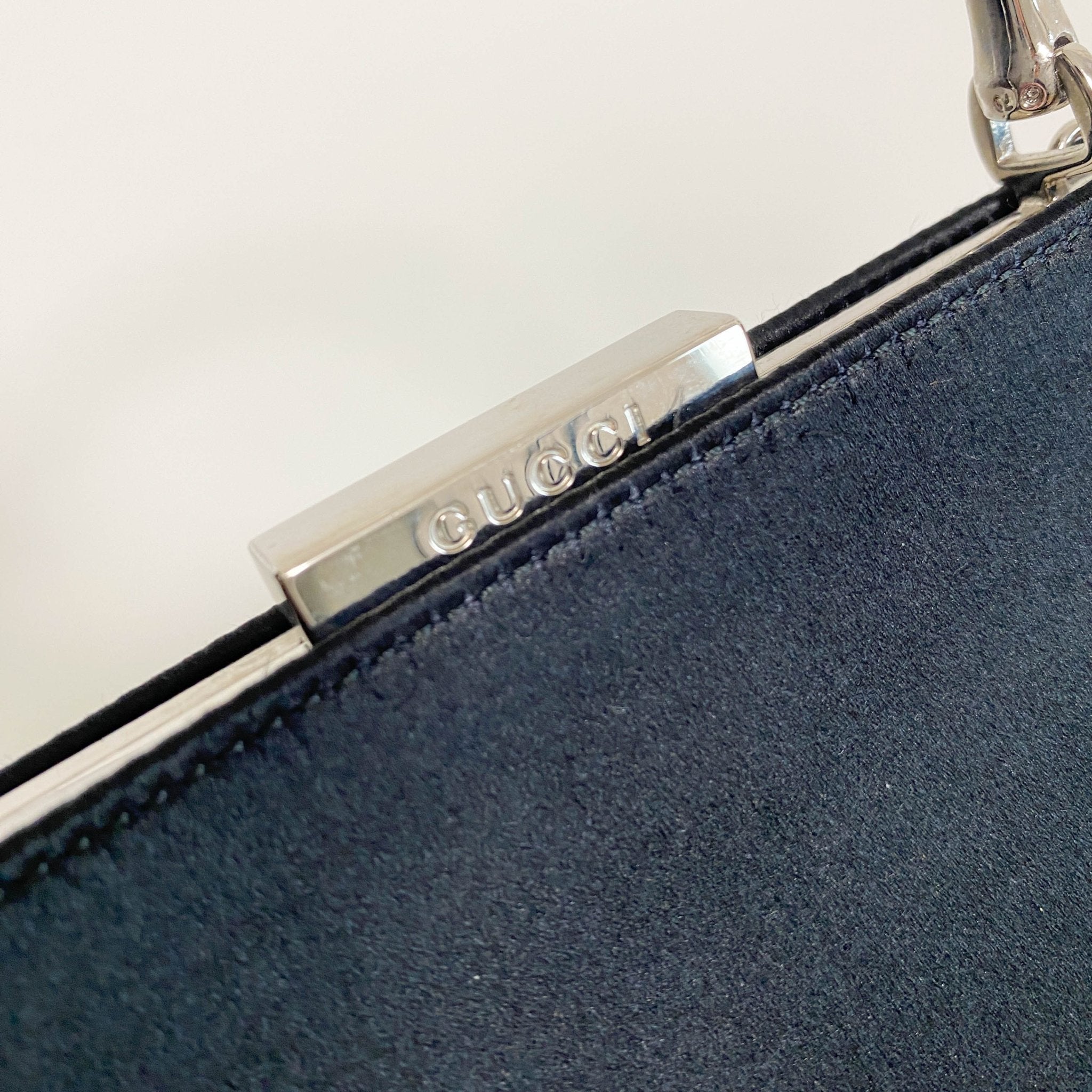 GUCCI Bamboo Metal Handle Black Stain Hand bag, in , Sold by HIVE PRELOVED - Crossbody bags, Shoulder Bags,