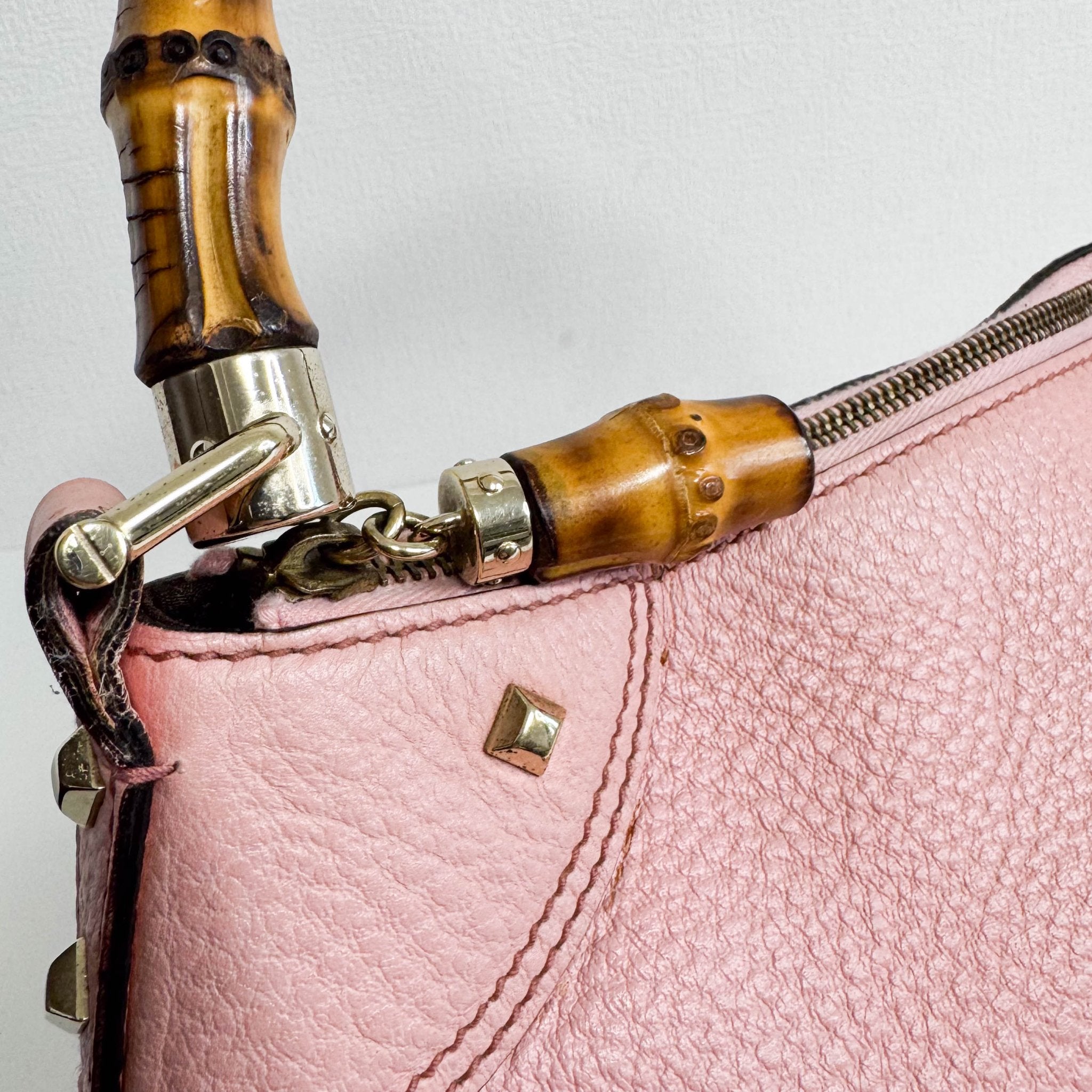 GUCCI Bamboo Pink Leather Handbag, in , Sold by HIVE PRELOVED - Handle Bags, ,
