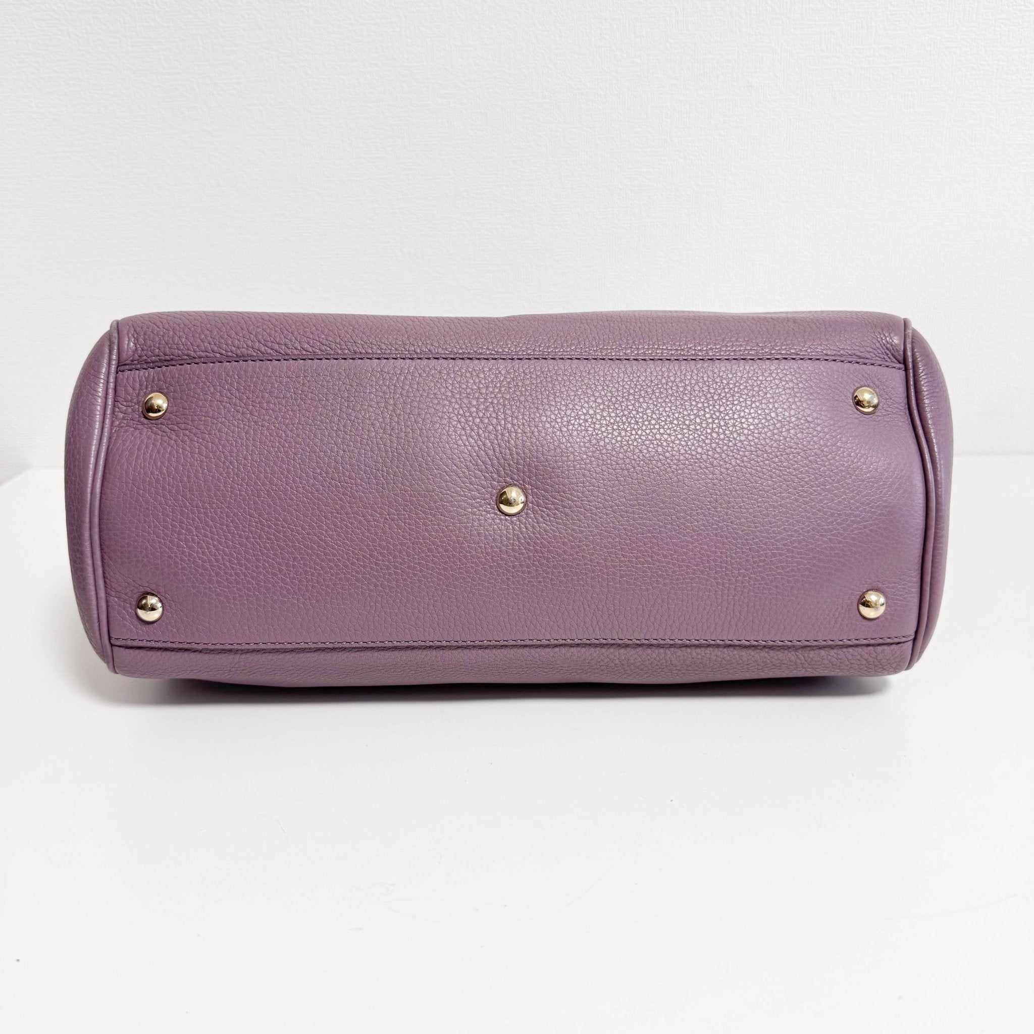 GUCCI Bamboo Purple Leather Shopper Hand Bag, in , Sold by HIVE PRELOVED - Handle Bags, Shoulder Bags,