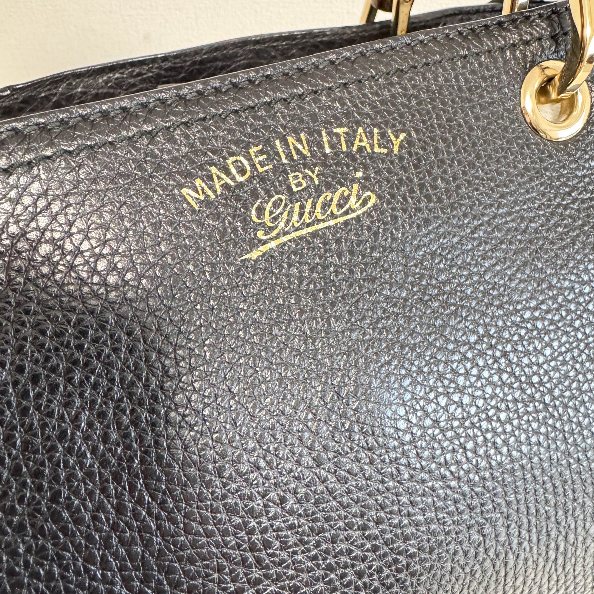 GUCCI Bamboo Shopper Brown Leather Hand Tote Bag, in , Sold by HIVE PRELOVED - Handle Bags, ,