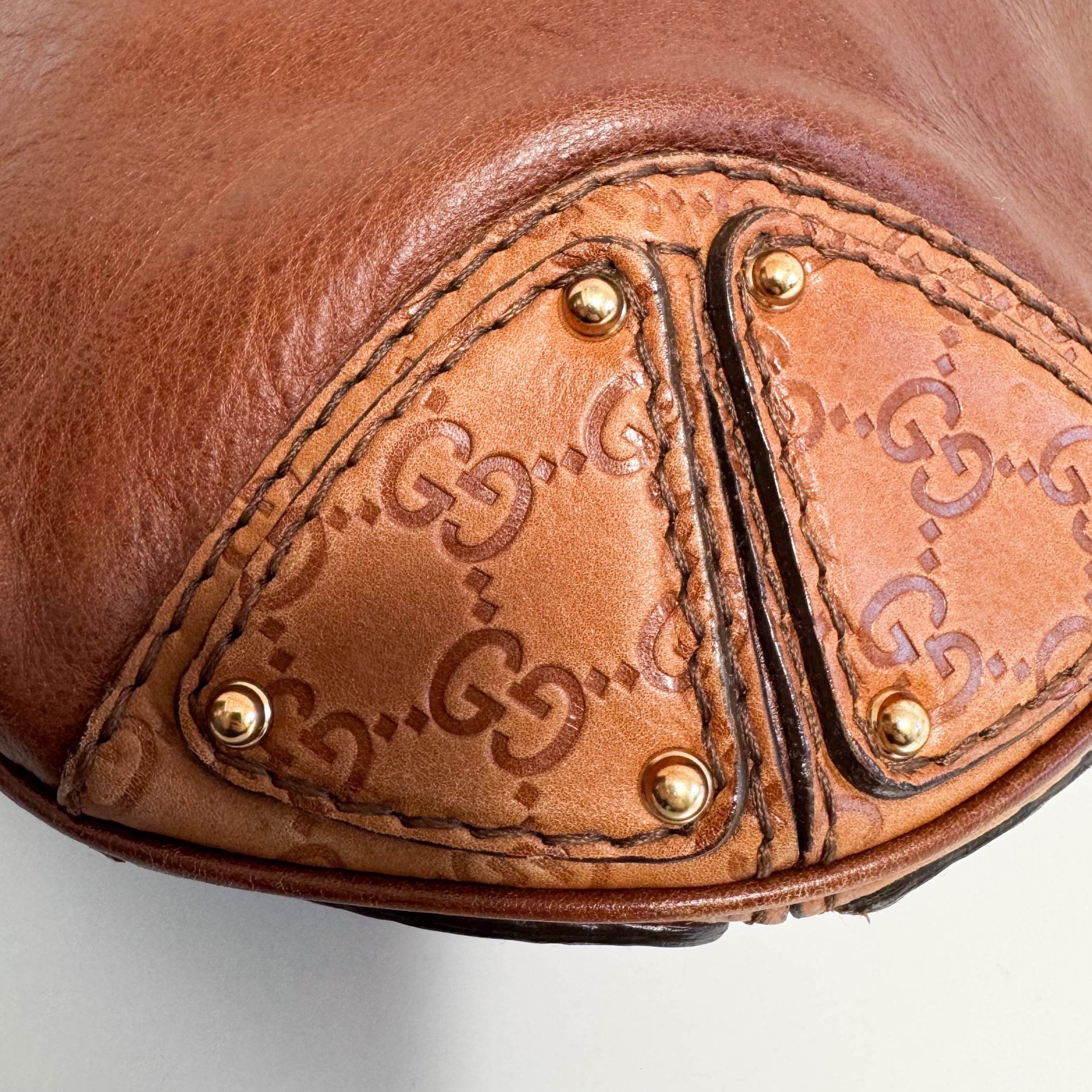 GUCCI Bamboo Tassel Indy Brown Leather Shoulder Bag, in , Sold by HIVE PRELOVED - Shoulder Bags, ,