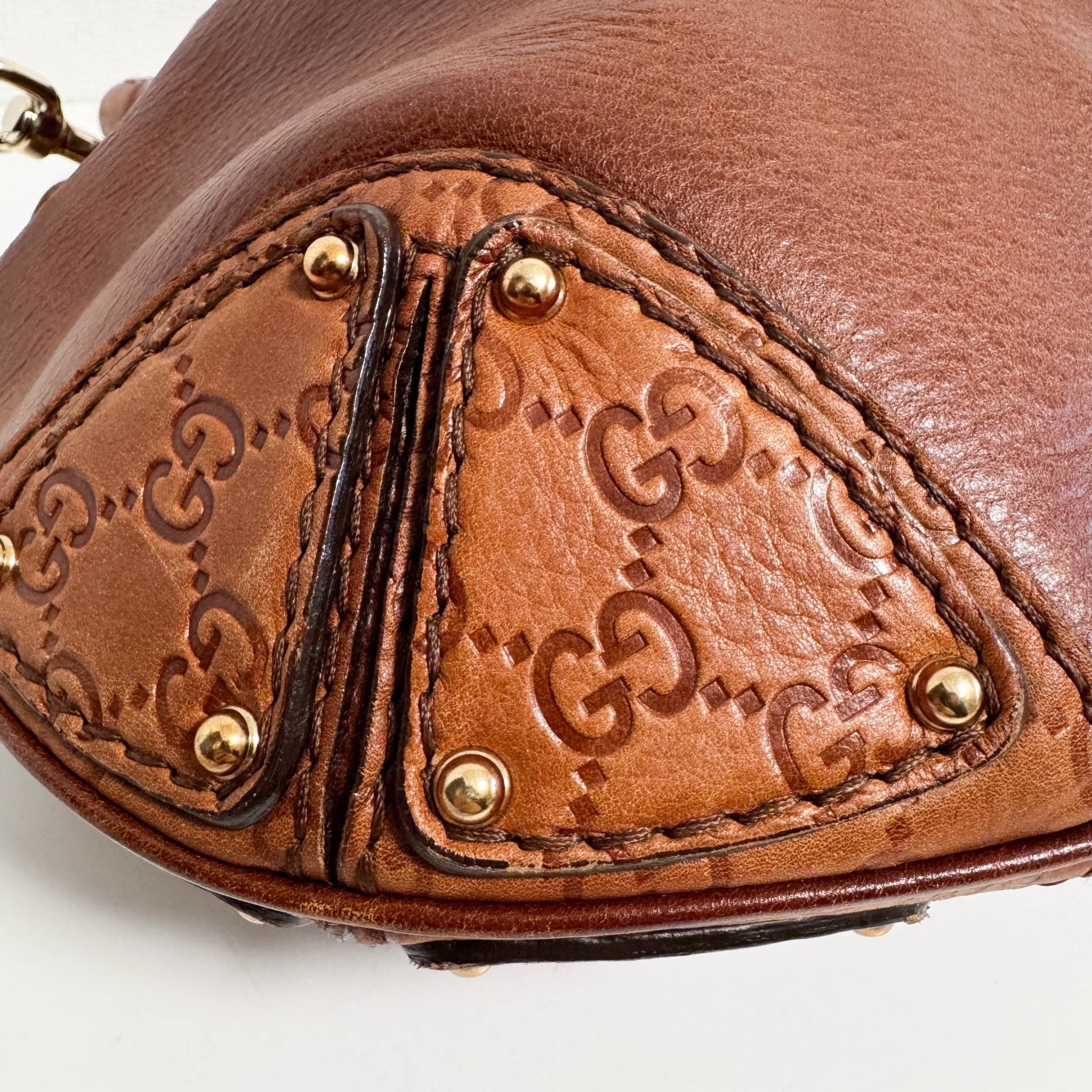 GUCCI Bamboo Tassel Indy Brown Leather Shoulder Bag, in , Sold by HIVE PRELOVED - Shoulder Bags, ,