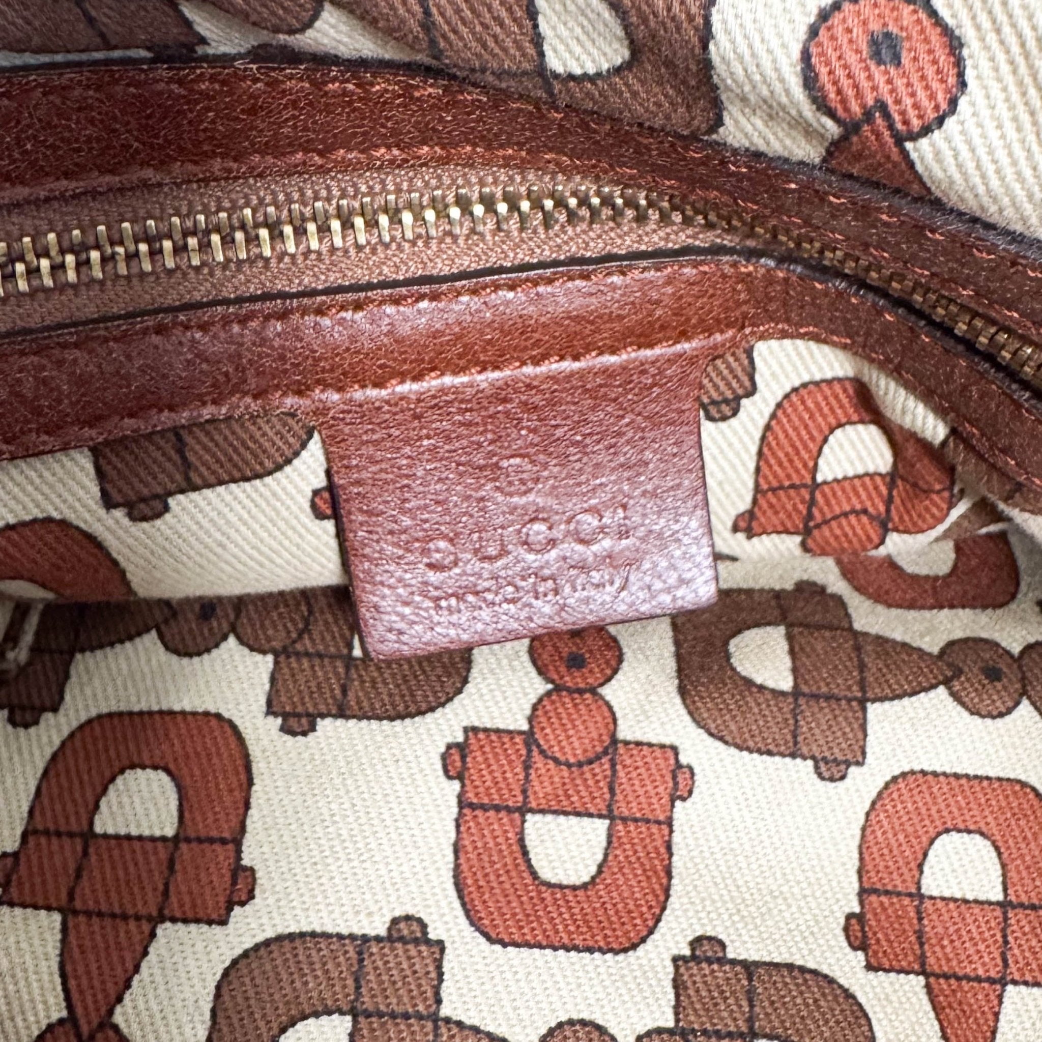 GUCCI Bamboo Tassel Indy Brown Leather Shoulder Bag, in , Sold by HIVE PRELOVED - Shoulder Bags, ,