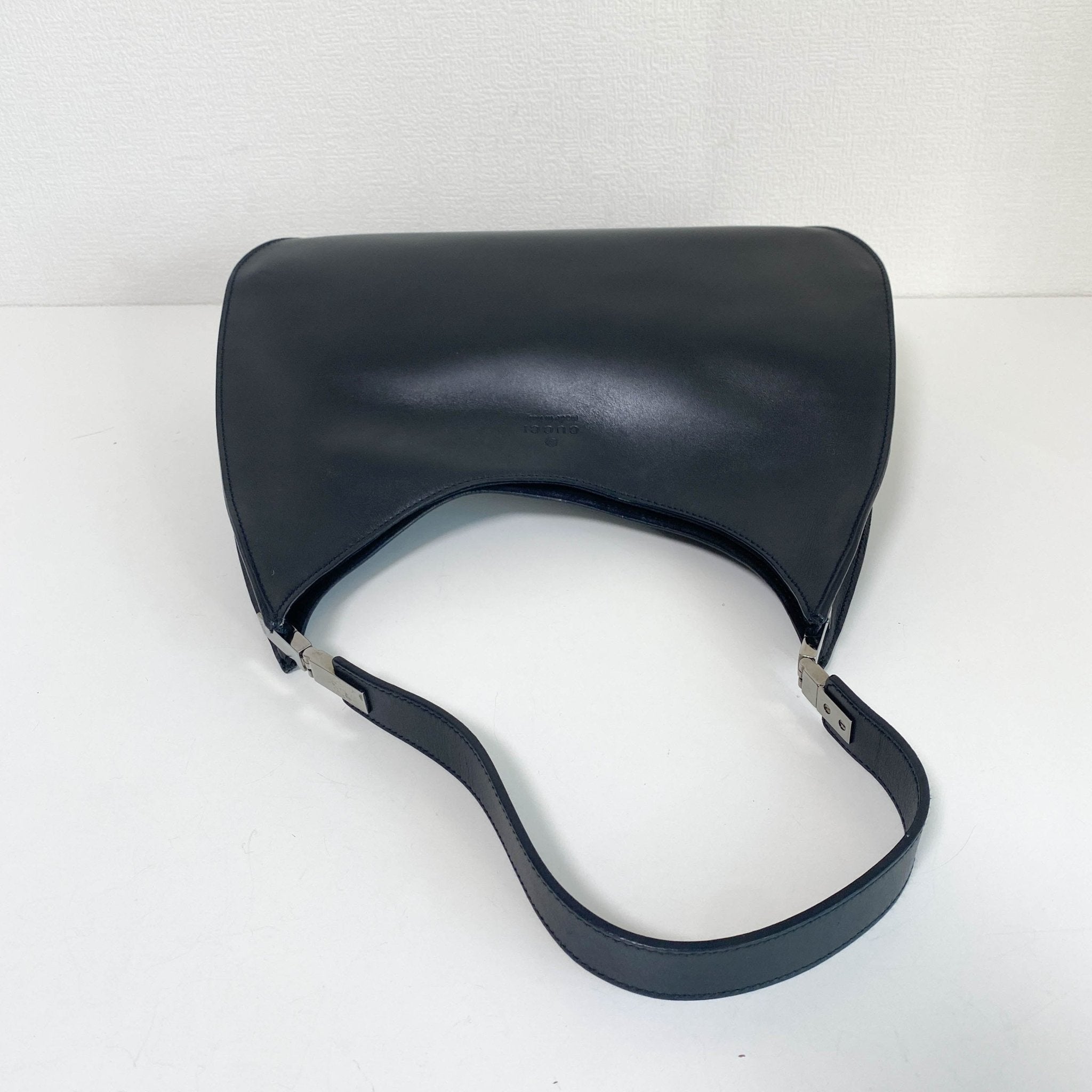 GUCCI Black Leather Hobo Shoulder Bag, in , Sold by HIVE PRELOVED - Shoulder Bags, ,