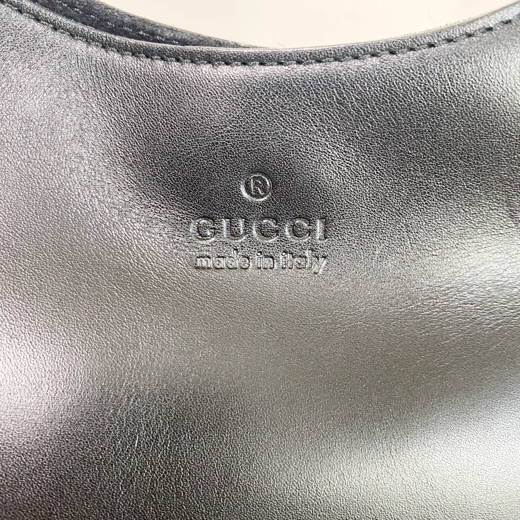 GUCCI Black Leather Hobo Shoulder Bag, in , Sold by HIVE PRELOVED - Shoulder Bags, ,