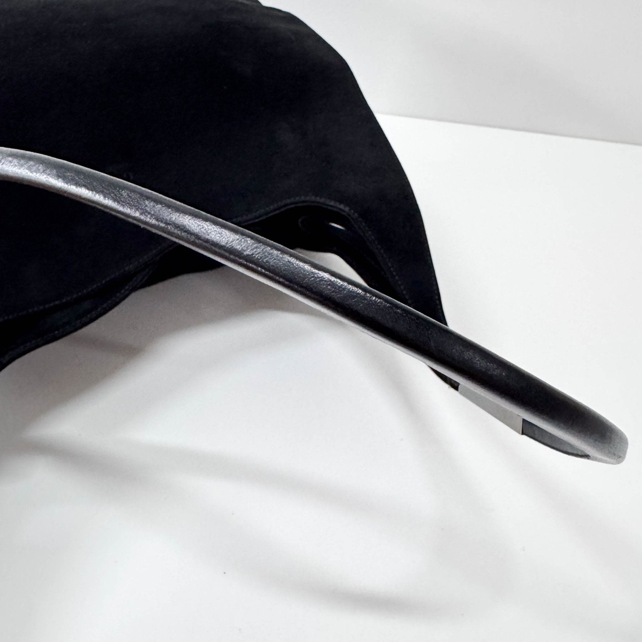 GUCCI Black Suede Shoulder Bag, in , Sold by HIVE PRELOVED - Shoulder Bags, ,