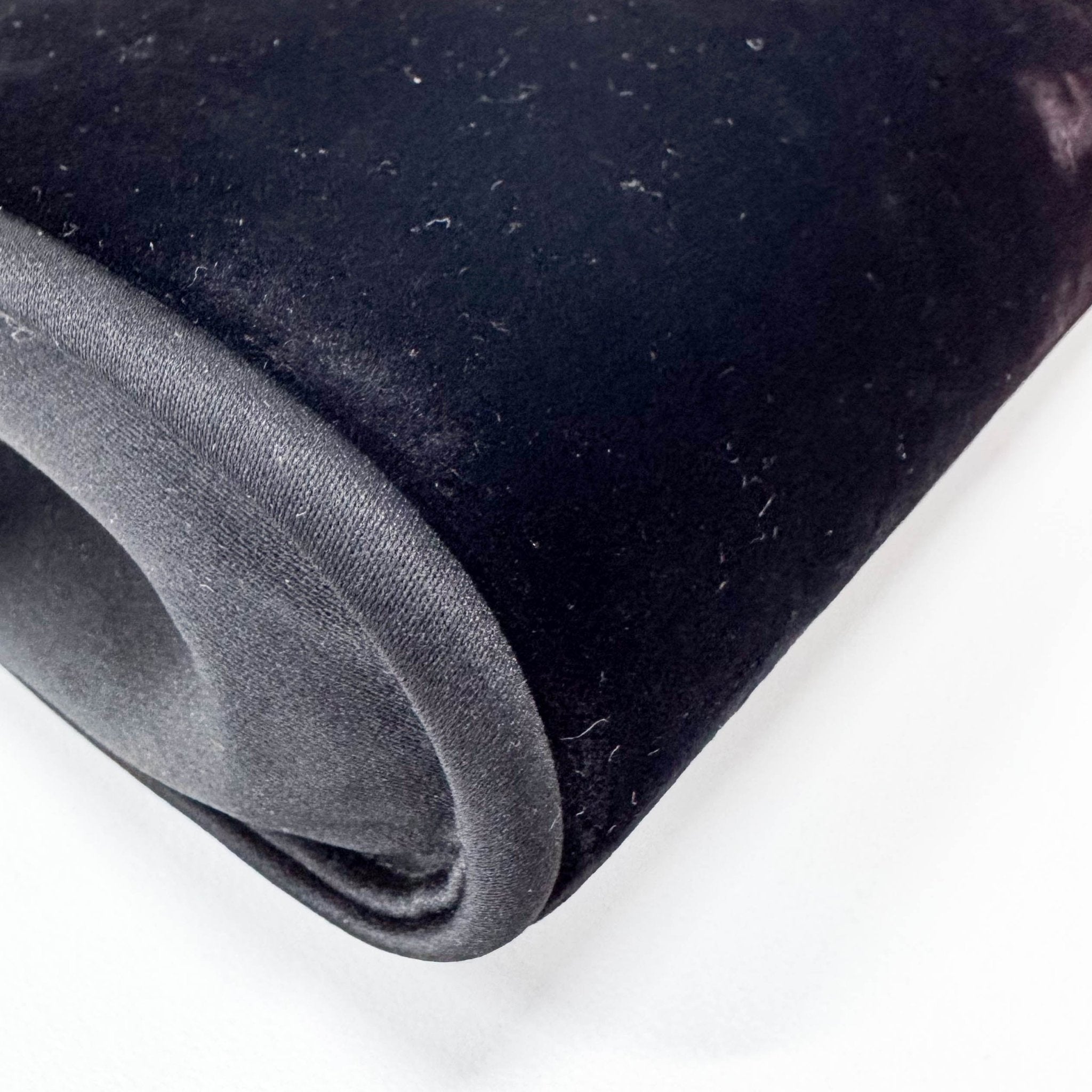 GUCCI Black Velvet GG Clutch, in , Sold by HIVE PRELOVED - Clutch bags, ,