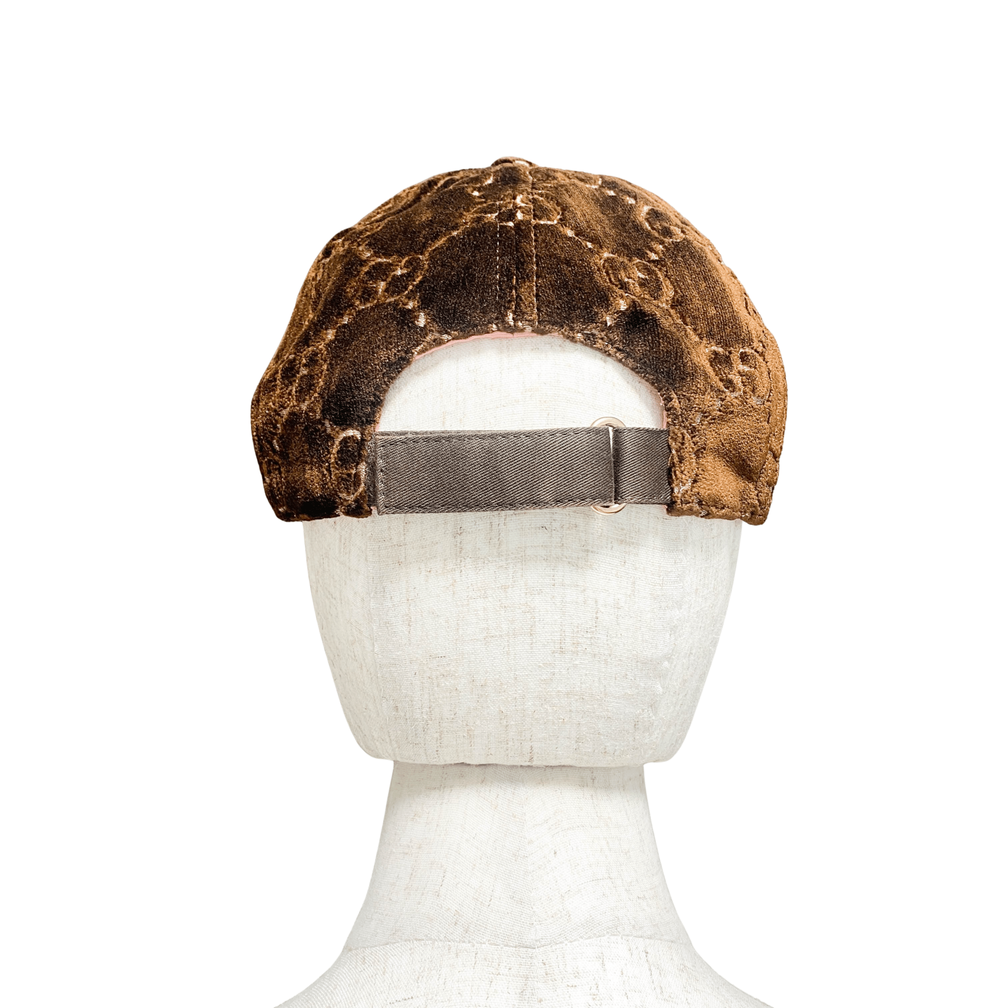 GUCCI Brown GG Velvet Cap, in , Sold by HIVE PRELOVED - Hair accessories, ,