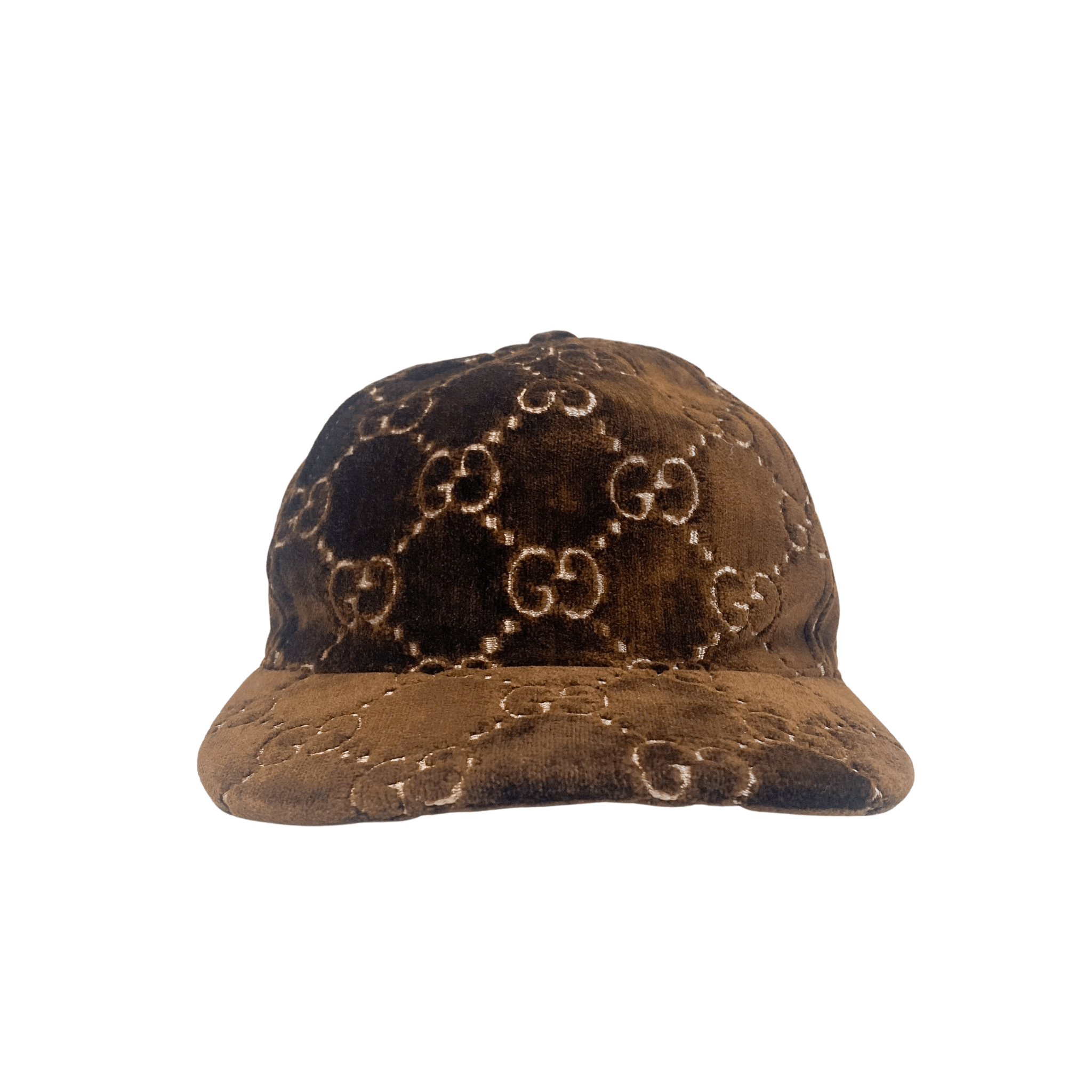 GUCCI Brown GG Velvet Cap, in , Sold by HIVE PRELOVED - Hair accessories, ,