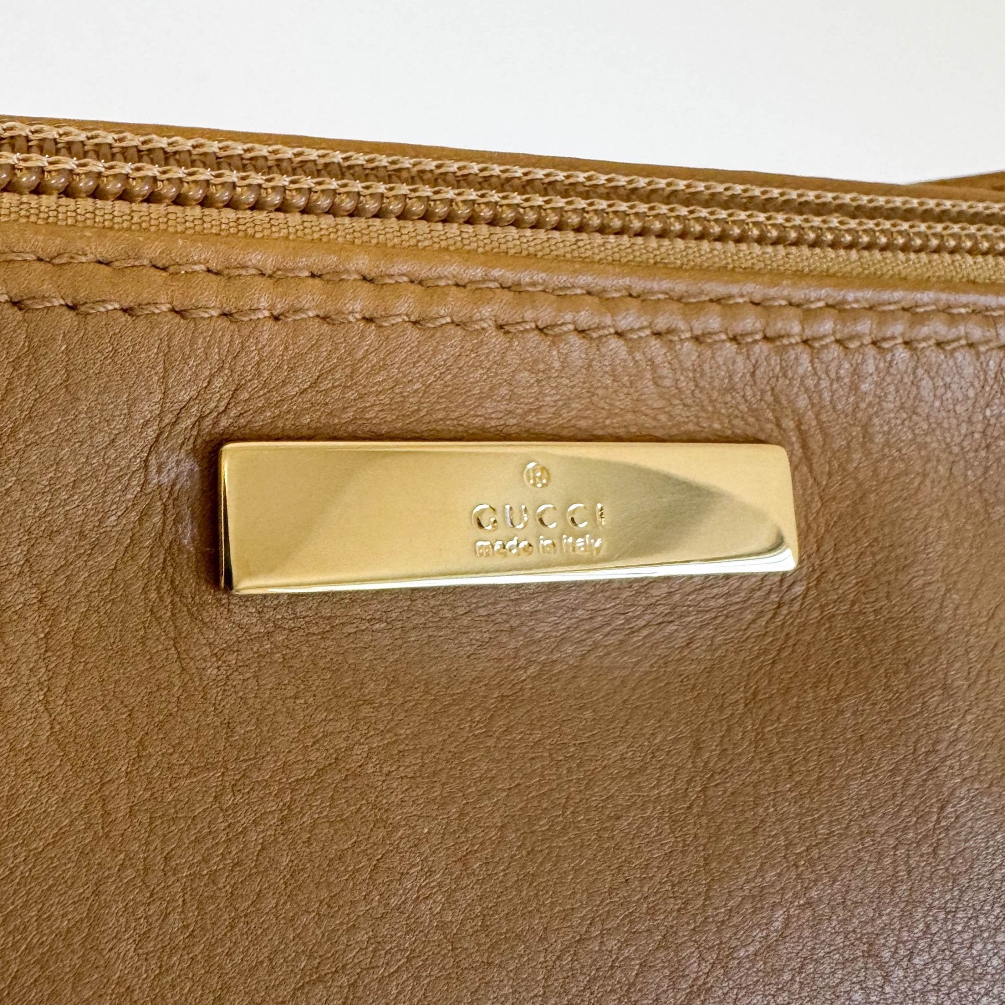 GUCCI Brown Leather Bowling Shoulder Bag, in , Sold by HIVE PRELOVED - Shoulder Bags, ,