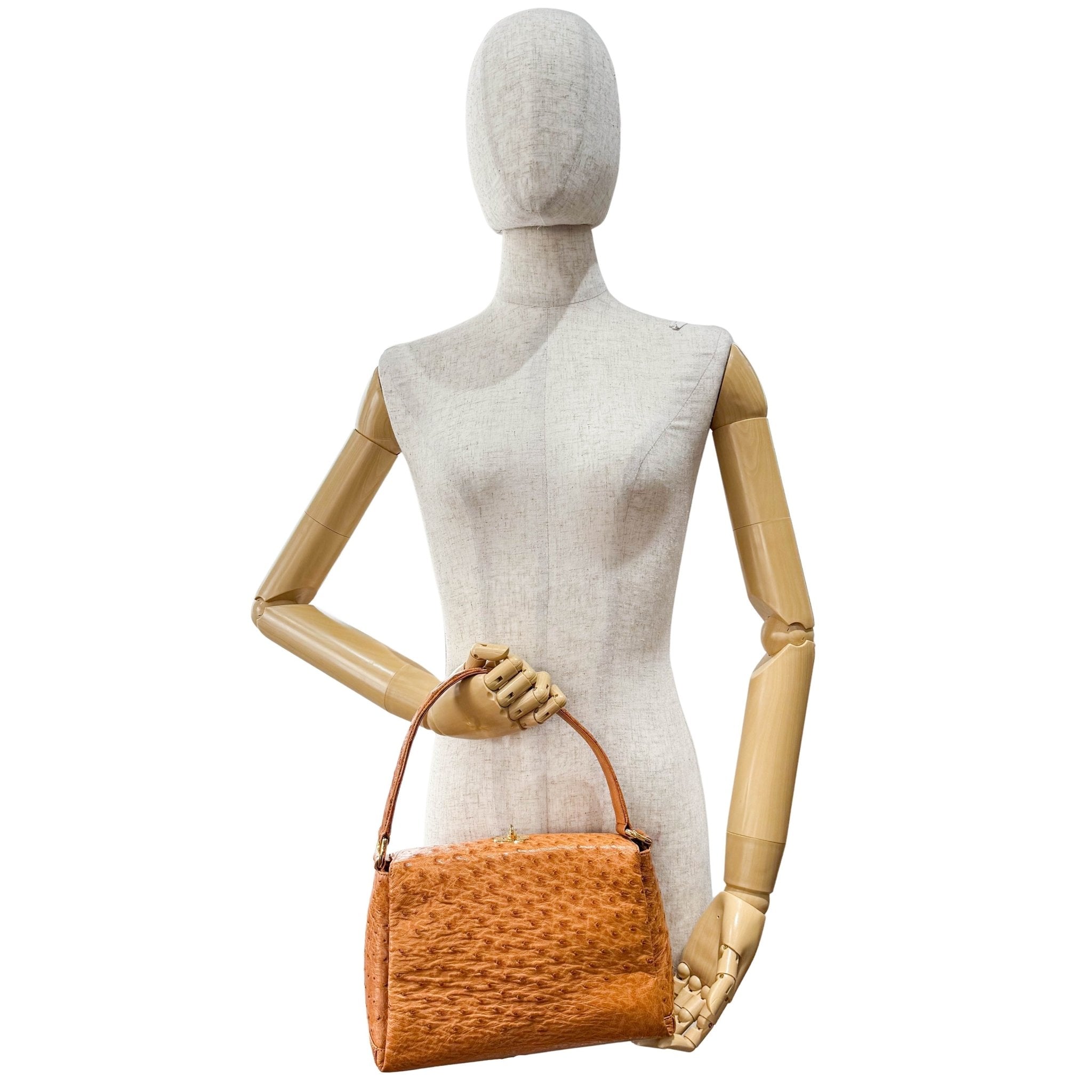 GUCCI Brown Leather Old Turn Lock Black / 30 Handbag, in , Sold by HIVE PRELOVED - Handle Bags, ,