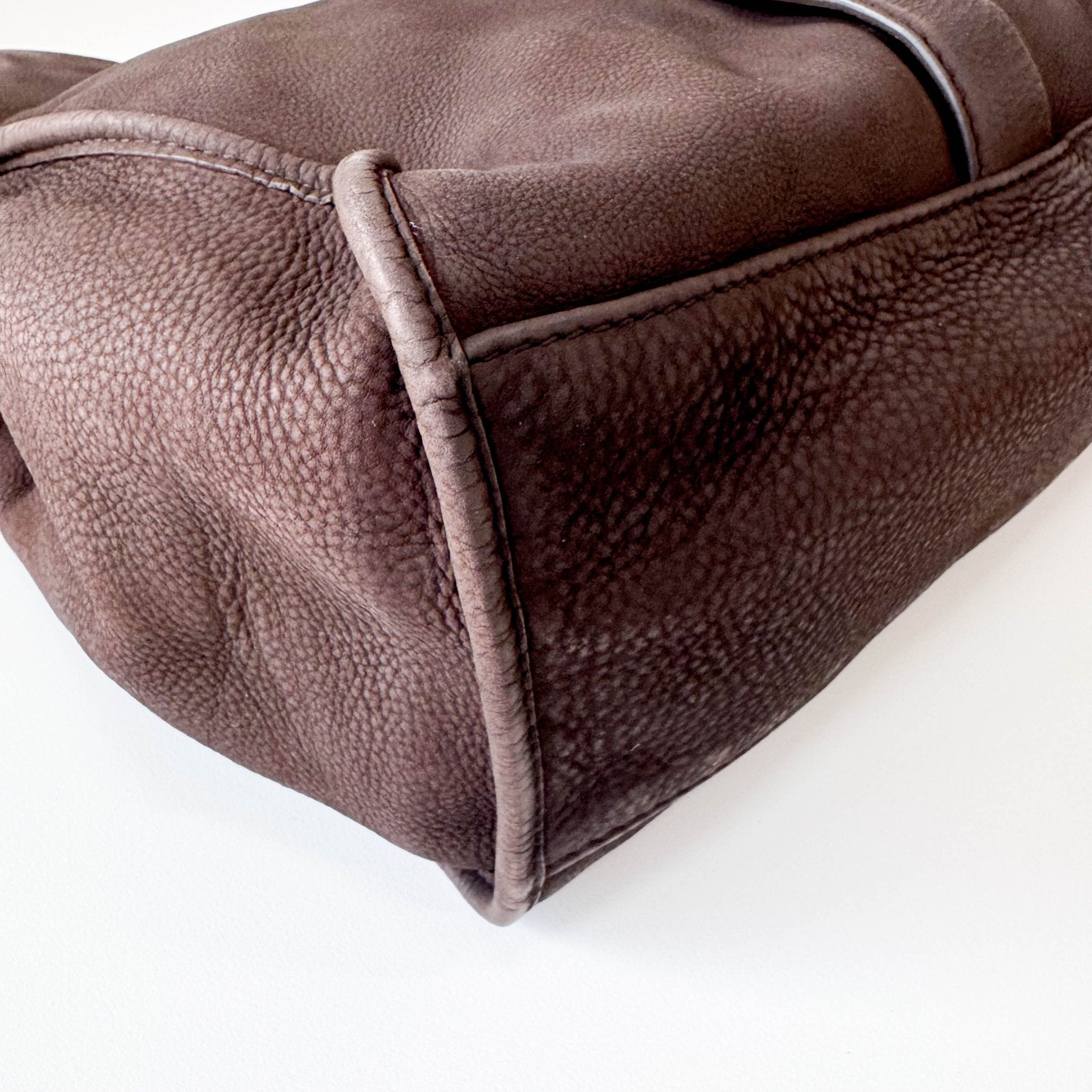 GUCCI Brown Nubuck Leather Shoulder Bag, in , Sold by HIVE PRELOVED - Shoulder Bags, ,