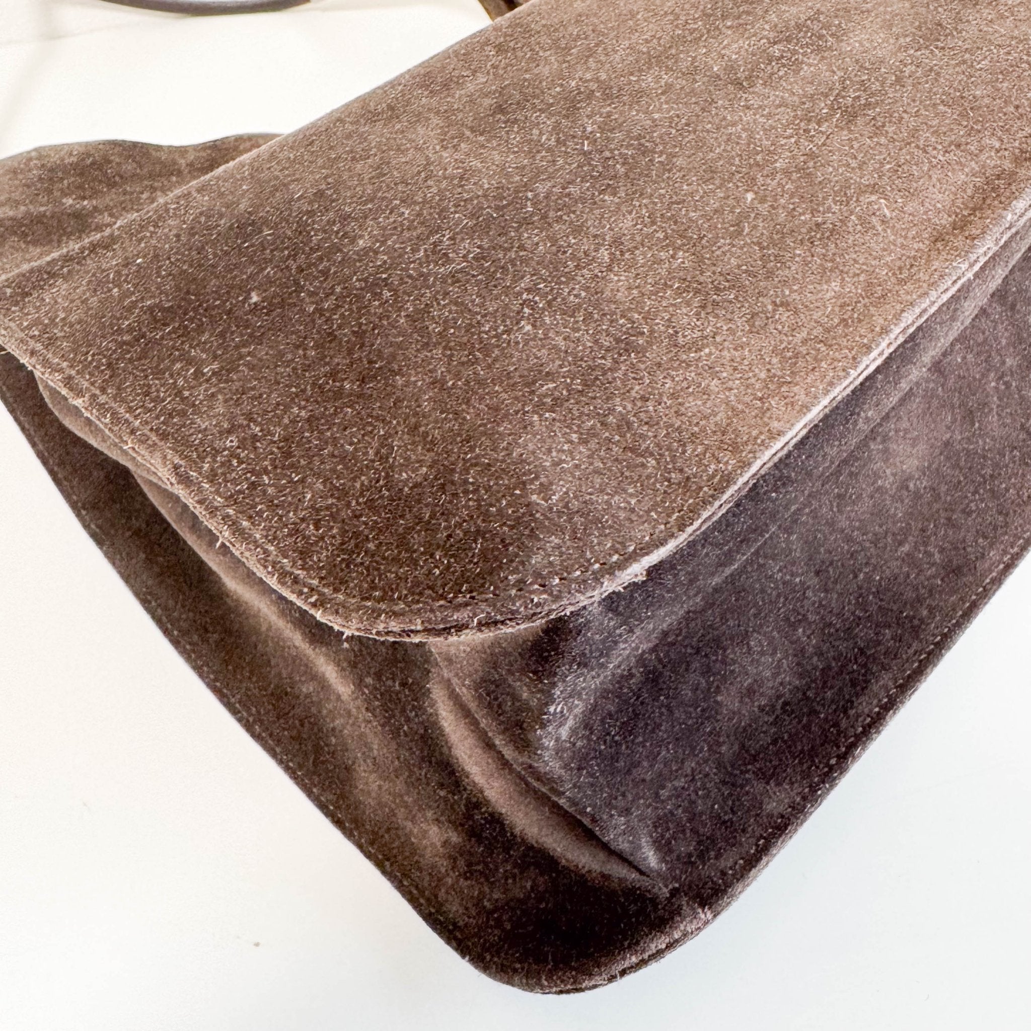 GUCCI Brown Suede Shoulder Bag, in , Sold by HIVE PRELOVED - Shoulder Bags, ,