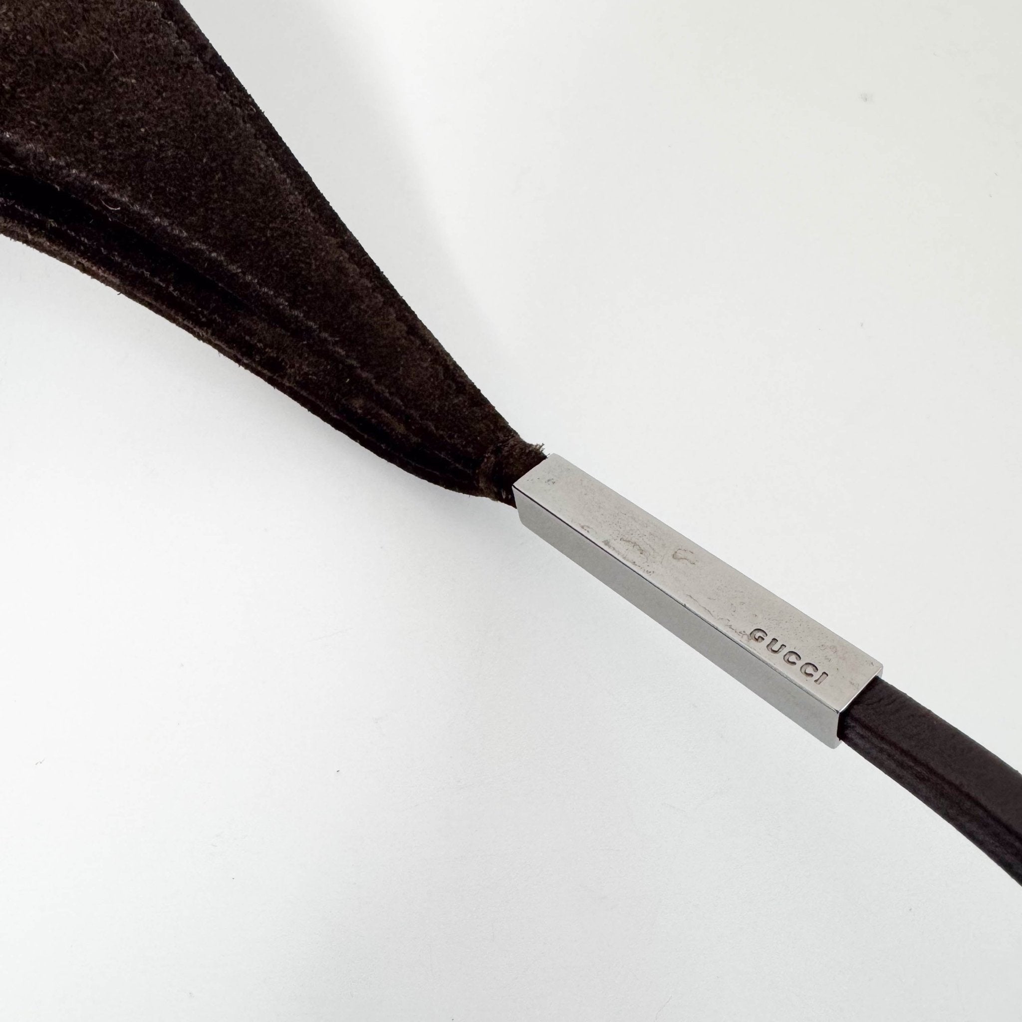 GUCCI Brown Suede Shoulder Bag, in , Sold by HIVE PRELOVED - Shoulder Bags, ,