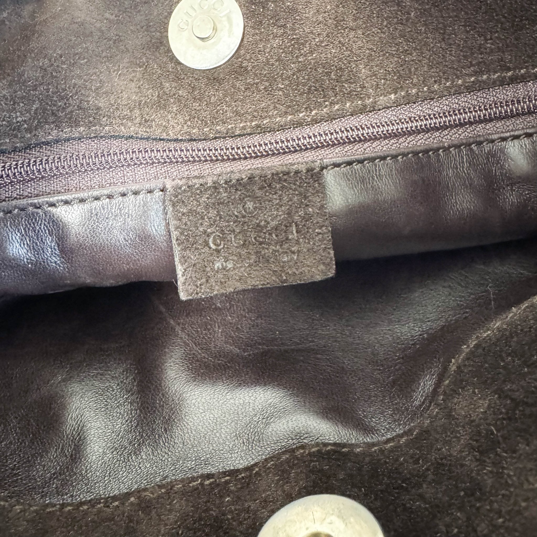 GUCCI Brown Suede Shoulder Bag, in , Sold by HIVE PRELOVED - Shoulder Bags, ,
