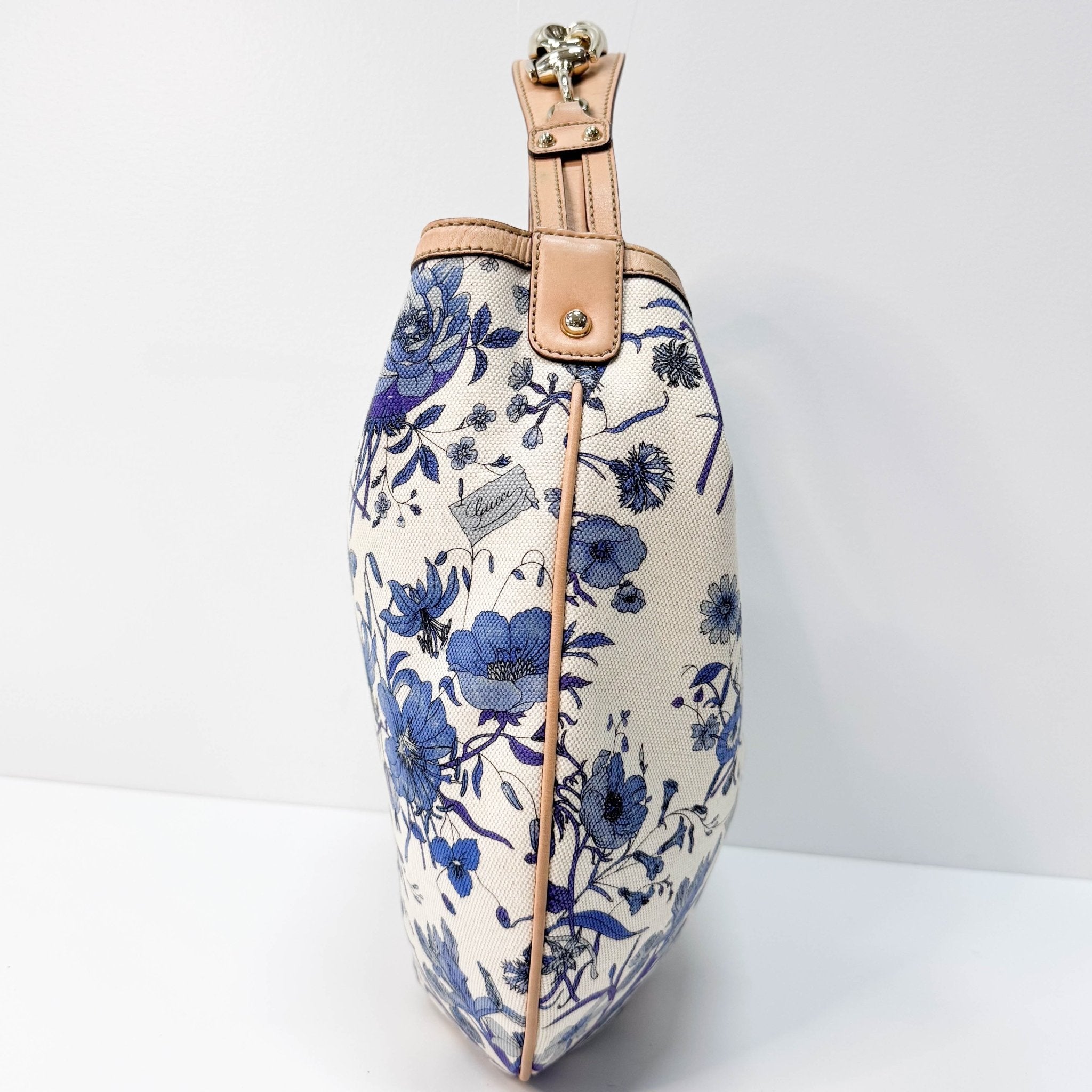 GUCCI Canvas Floral Hobo Shoulder Bag, in , Sold by HIVE PRELOVED - Shoulder Bags, ,