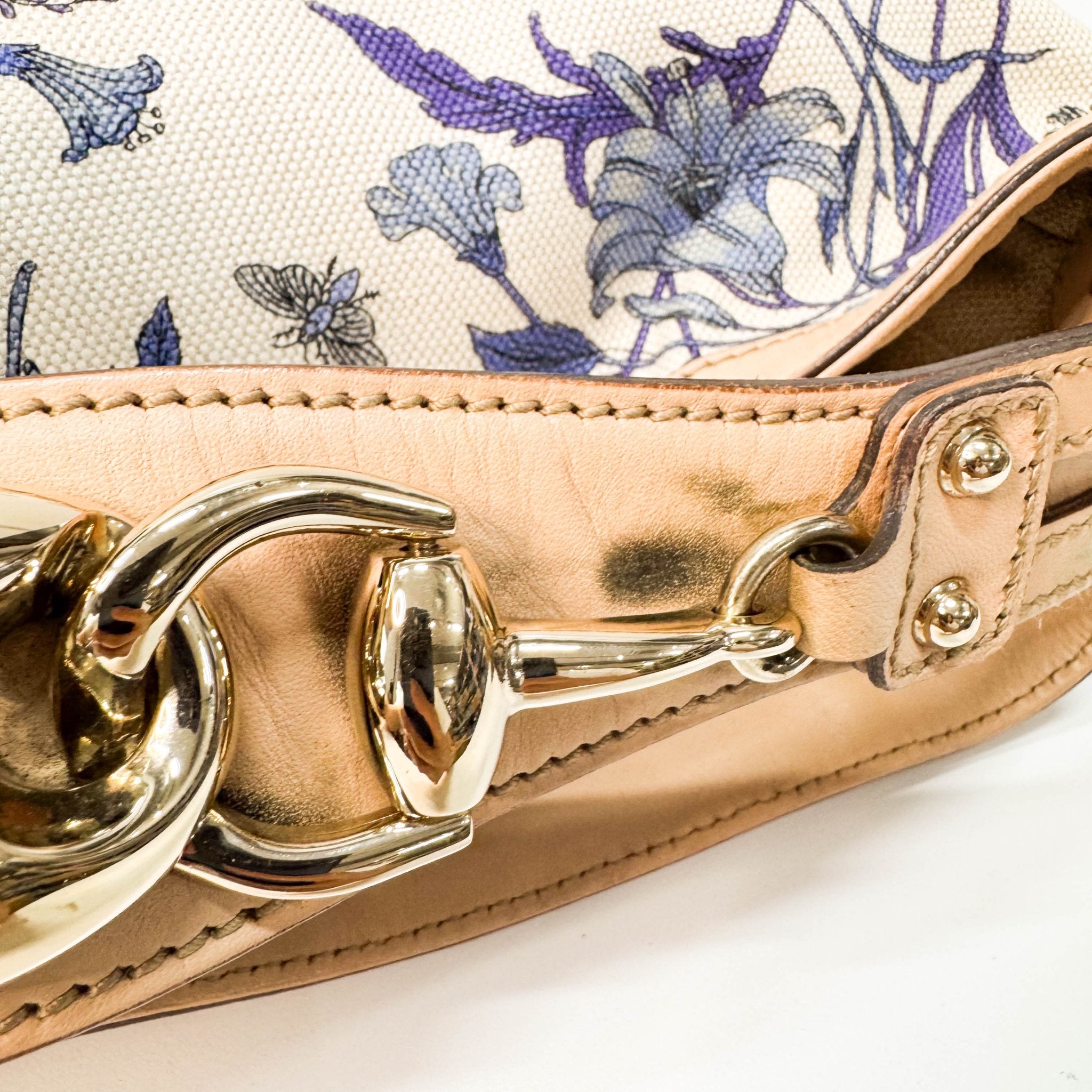 GUCCI Canvas Floral Hobo Shoulder Bag, in , Sold by HIVE PRELOVED - Shoulder Bags, ,