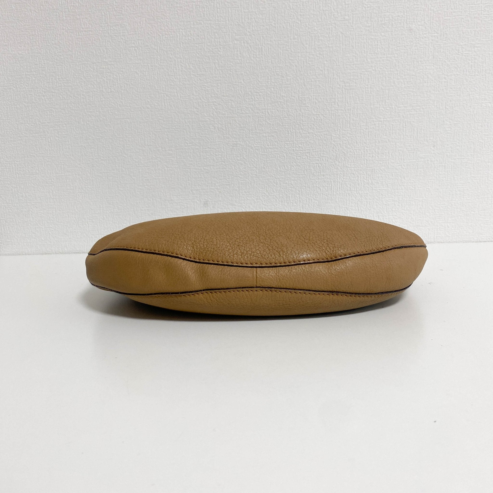 GUCCI Caramel Brown Hobo Shoulder Bag with Studs and Long Stripe Detail, in , Sold by HIVE PRELOVED - Shoulder Bags, ,