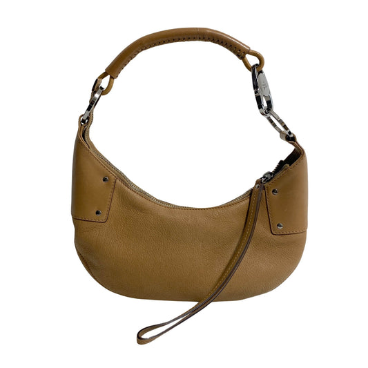 GUCCI Caramel Brown Hobo Shoulder Bag with Studs and Long Stripe Detail, in , Sold by HIVE PRELOVED - Shoulder Bags, ,