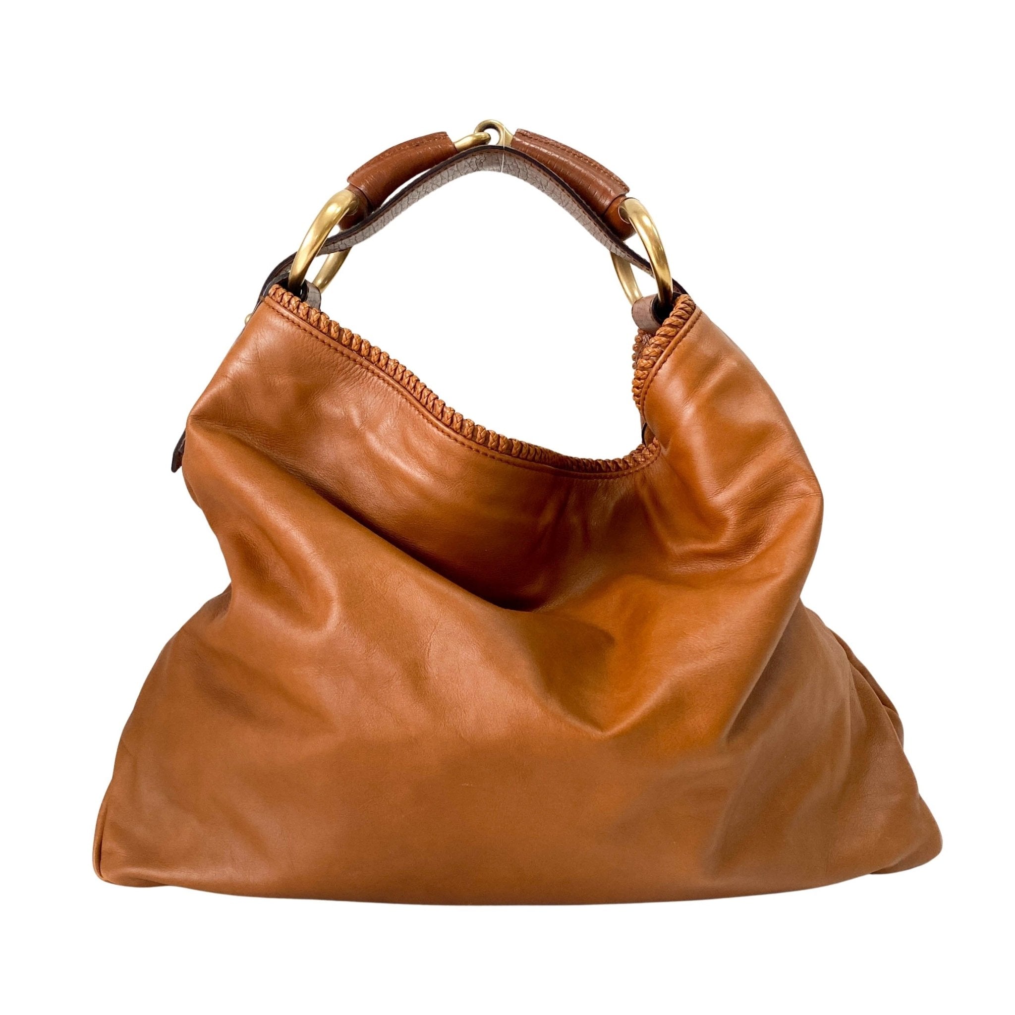 GUCCI Caramel Brown Horsebit Shoulder Bag, in , Sold by HIVE PRELOVED - Shoulder Bags, ,