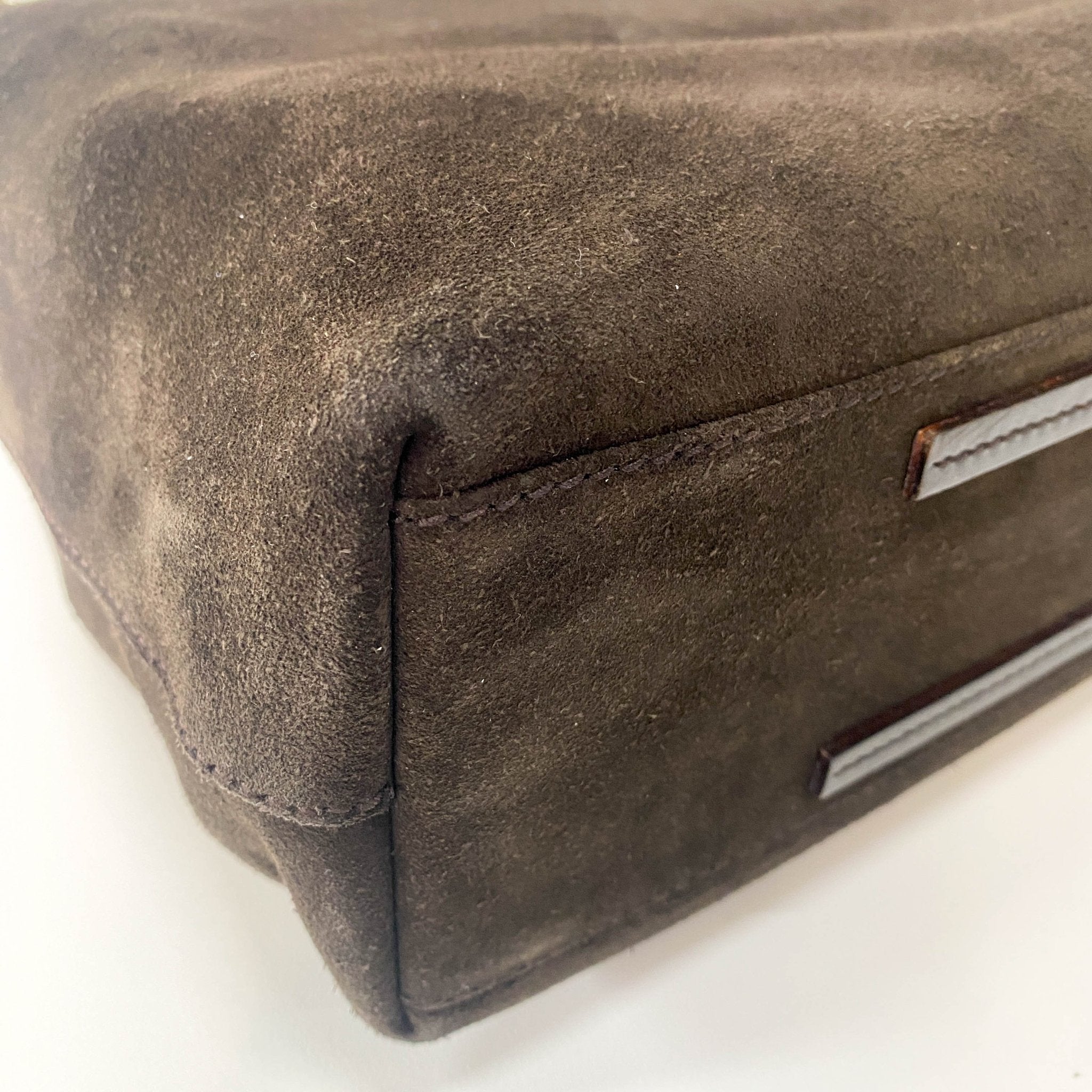 GUCCI Dark Brown Suede Hobo Shoulder Bag, in , Sold by HIVE PRELOVED - Shoulder Bags, ,