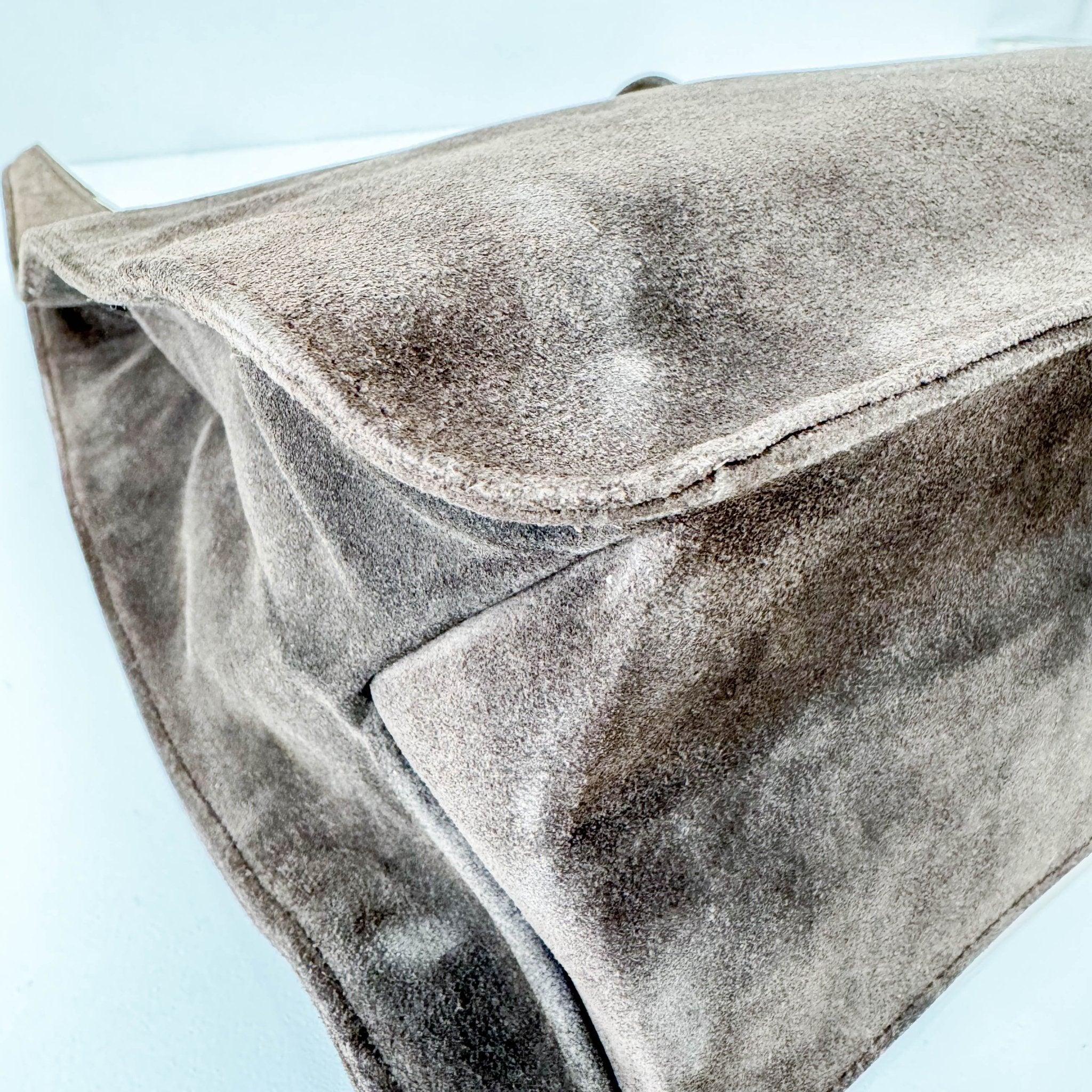 GUCCI Dark Brown Suede Hobo Shoulder Bag, in , Sold by HIVE PRELOVED - Shoulder Bags, ,